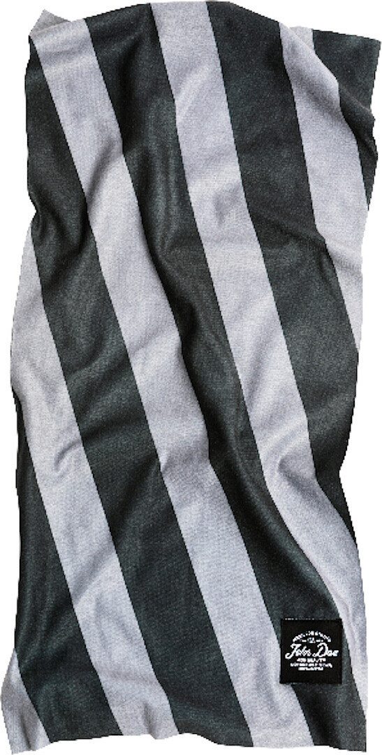 John Doe Sturmhaube Stripes Black Grey Multifunktionstuch Atmungsaktiv