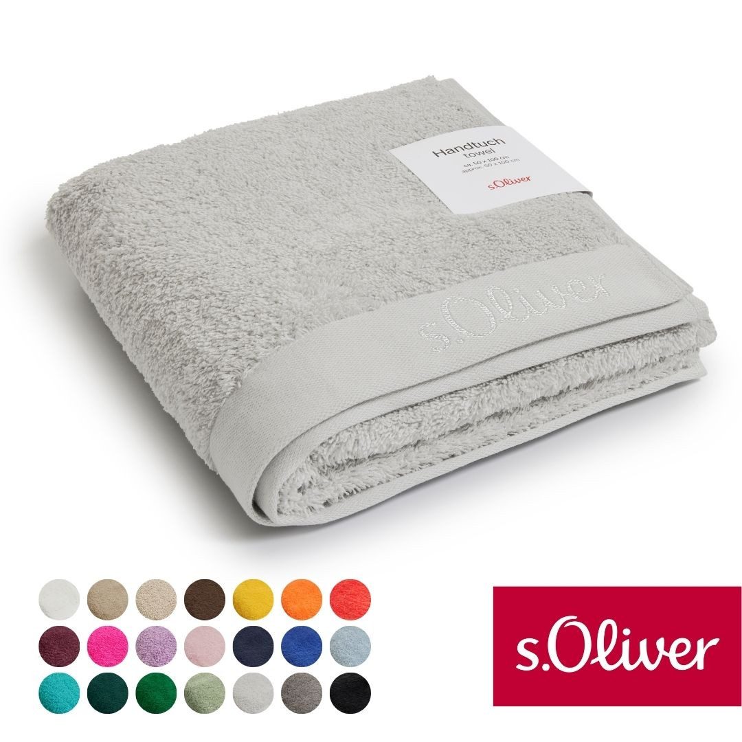 Handtuch s.Oliver, Premium Qualität, 600 gr/m², auch als Sets erhältlich