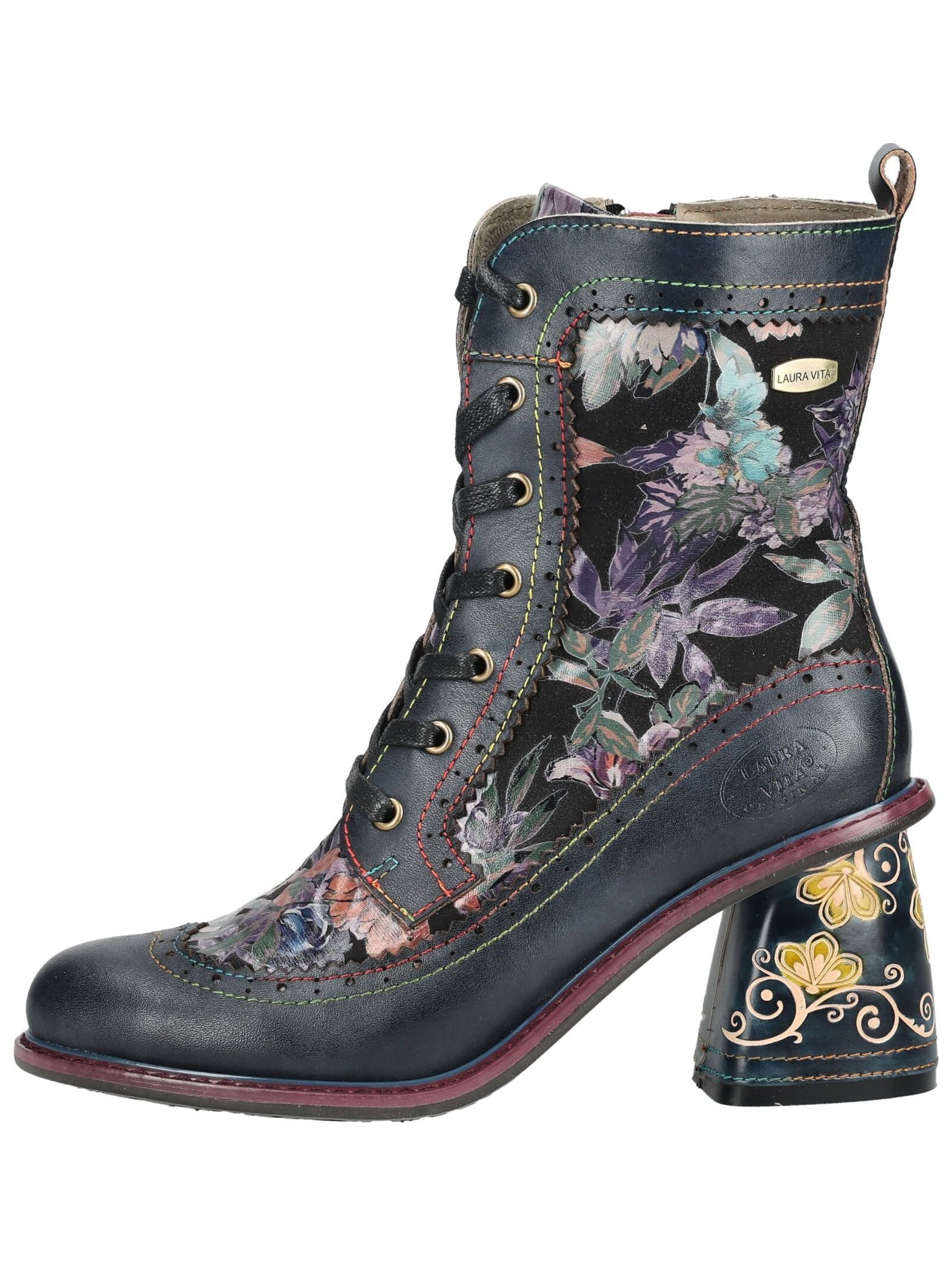 LAURA VITA LAURA VITA Stiefelette Leder/Textil Schnürstiefelette