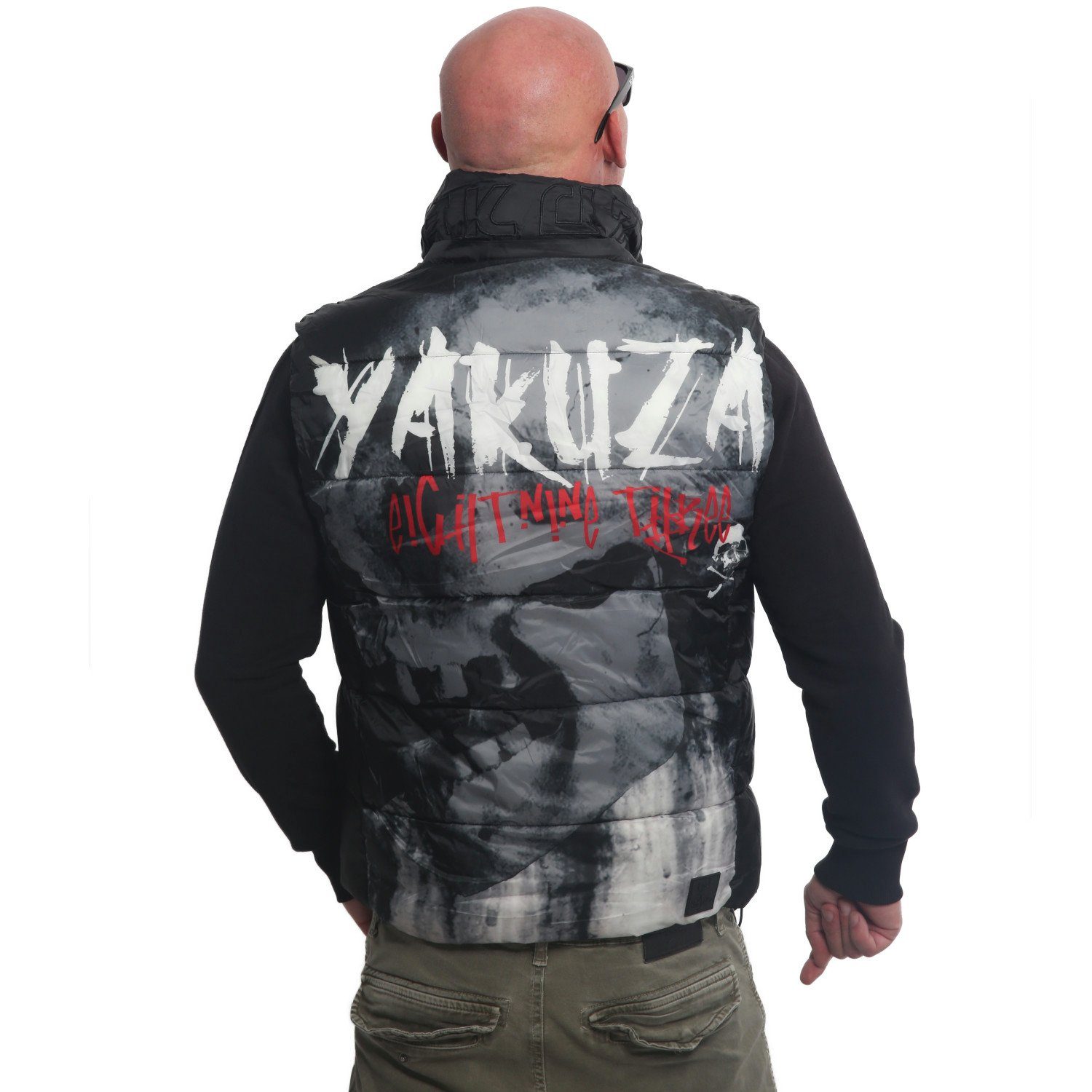 YAKUZA Steppweste Skull Tag