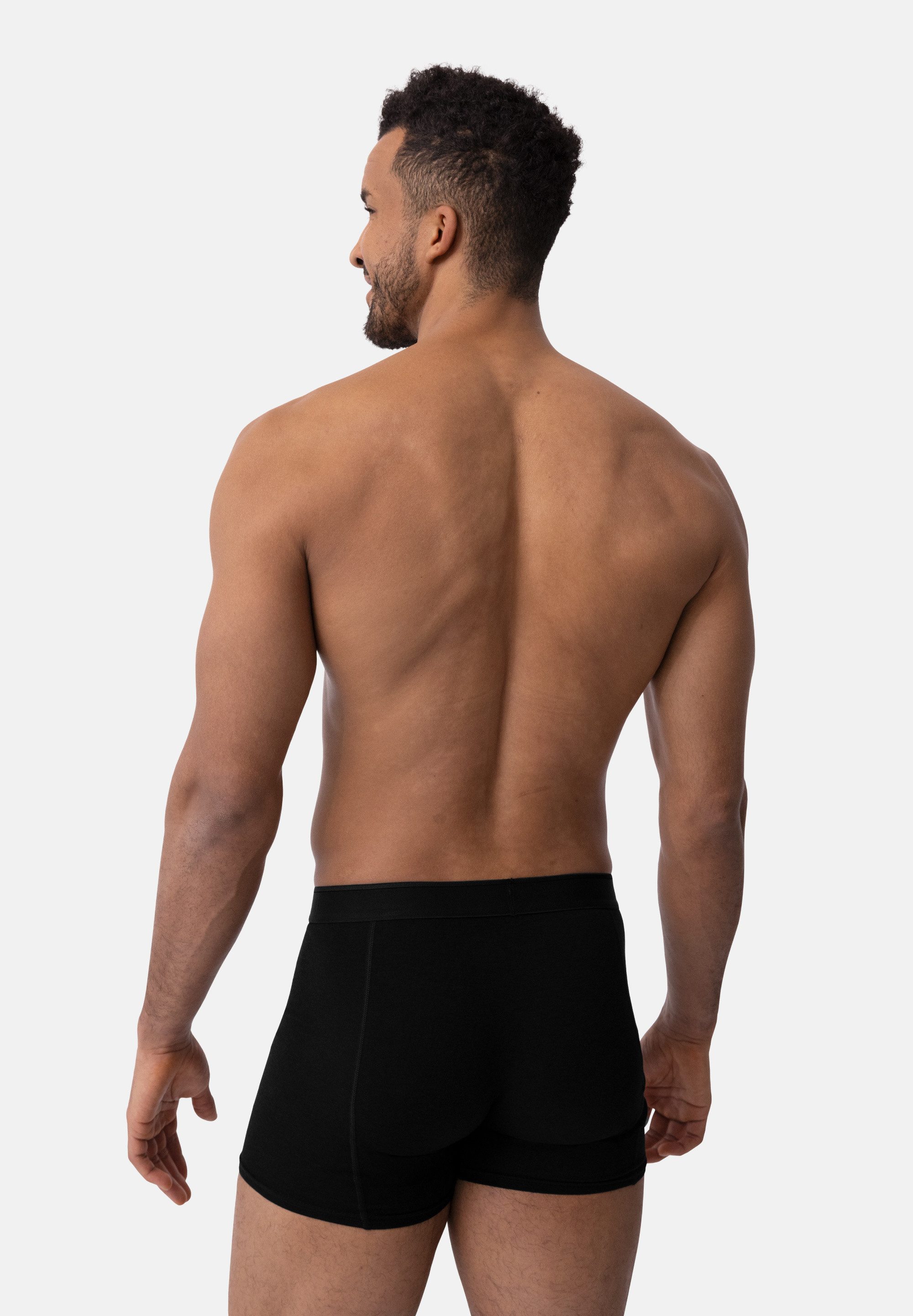 DANISH ENDURANCE Boxershorts Bamboo Trunks 6St Superweich mit elastischem Bund, Bambus Unterhosen für Herren – Bild 4 von 5