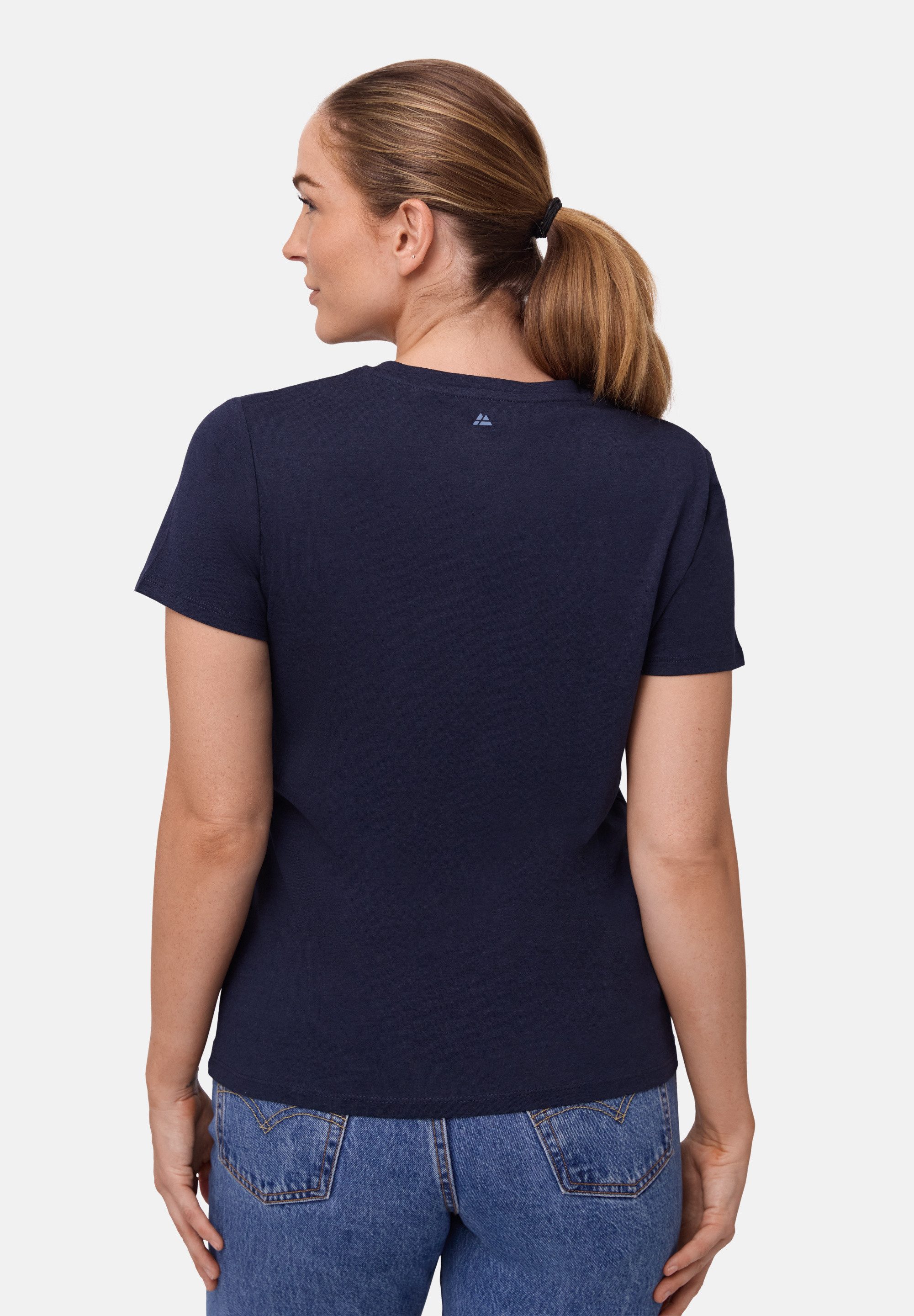 DANISH ENDURANCE T-Shirt V Damen (2er-Pack) aus Modal & Baumwolle, leicht & atmungsaktiv
