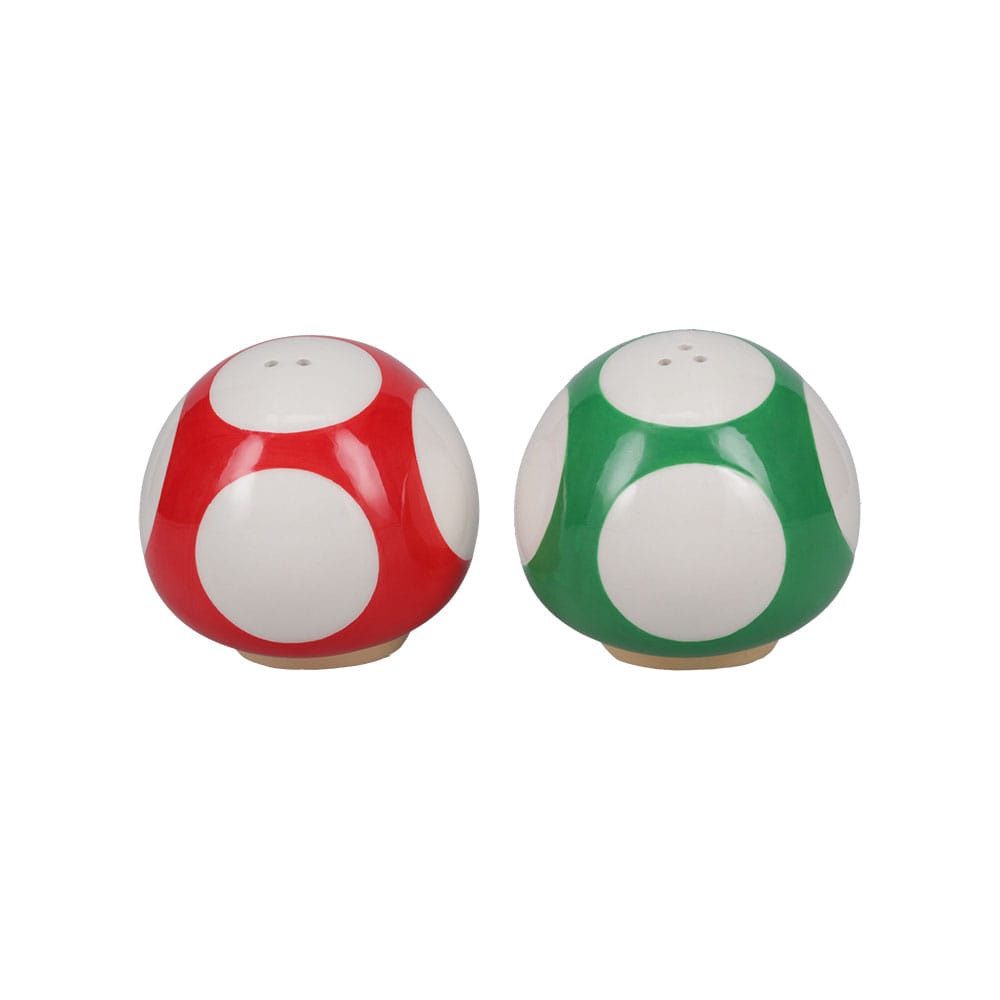 Paladone Salz- / Pfefferstreuer Super Mario Salz- und Pfefferstreuer Mushroom, (1-tlg), - Qualitativ hochwertige Salz- und Pfefferstreuer