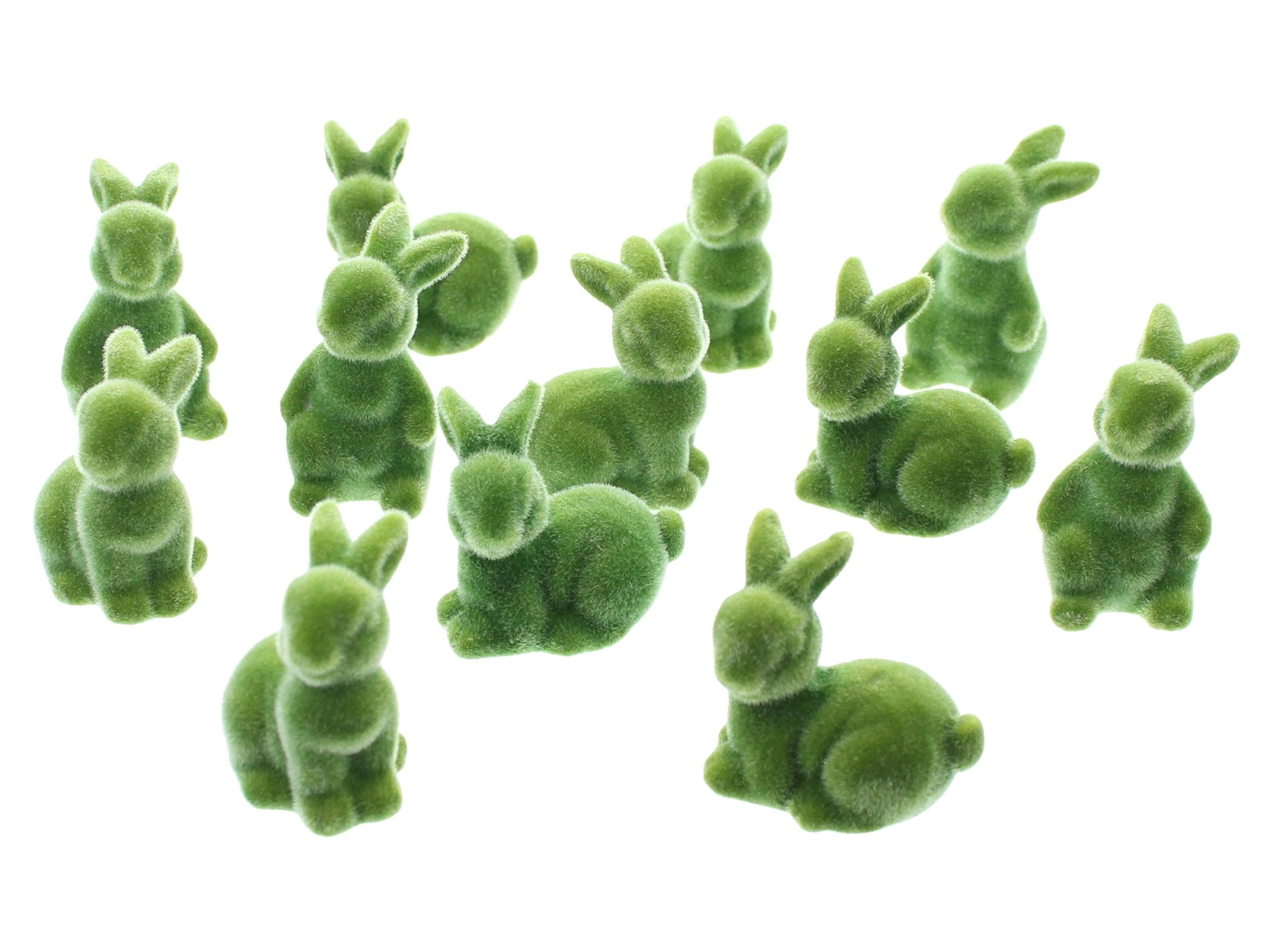 Osterhase Mini-Hase "Moos", 12er Set