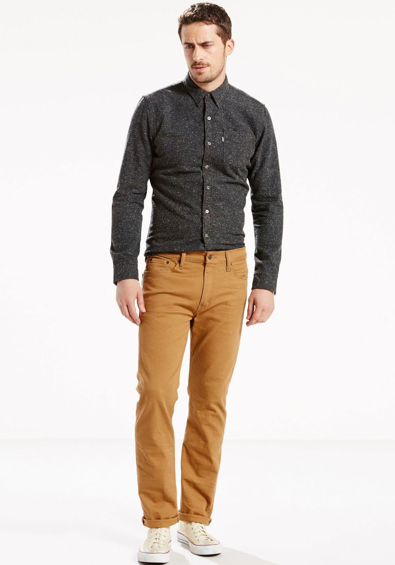 Levi's® Straight-Jeans 513 Slim Straigt caraway-bull denim