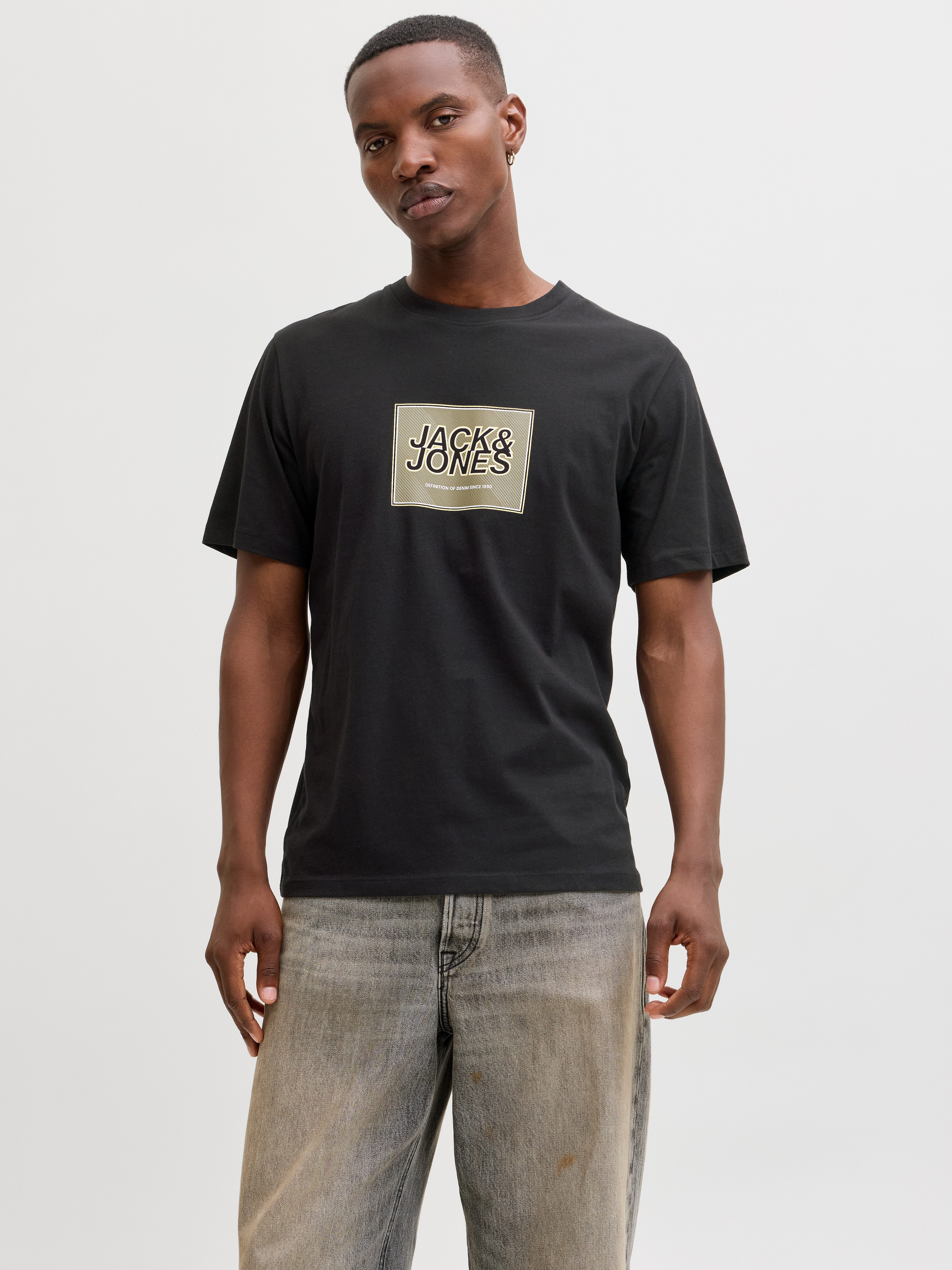 Rundhalsshirt JJRAIN TEE SS CREW NECK