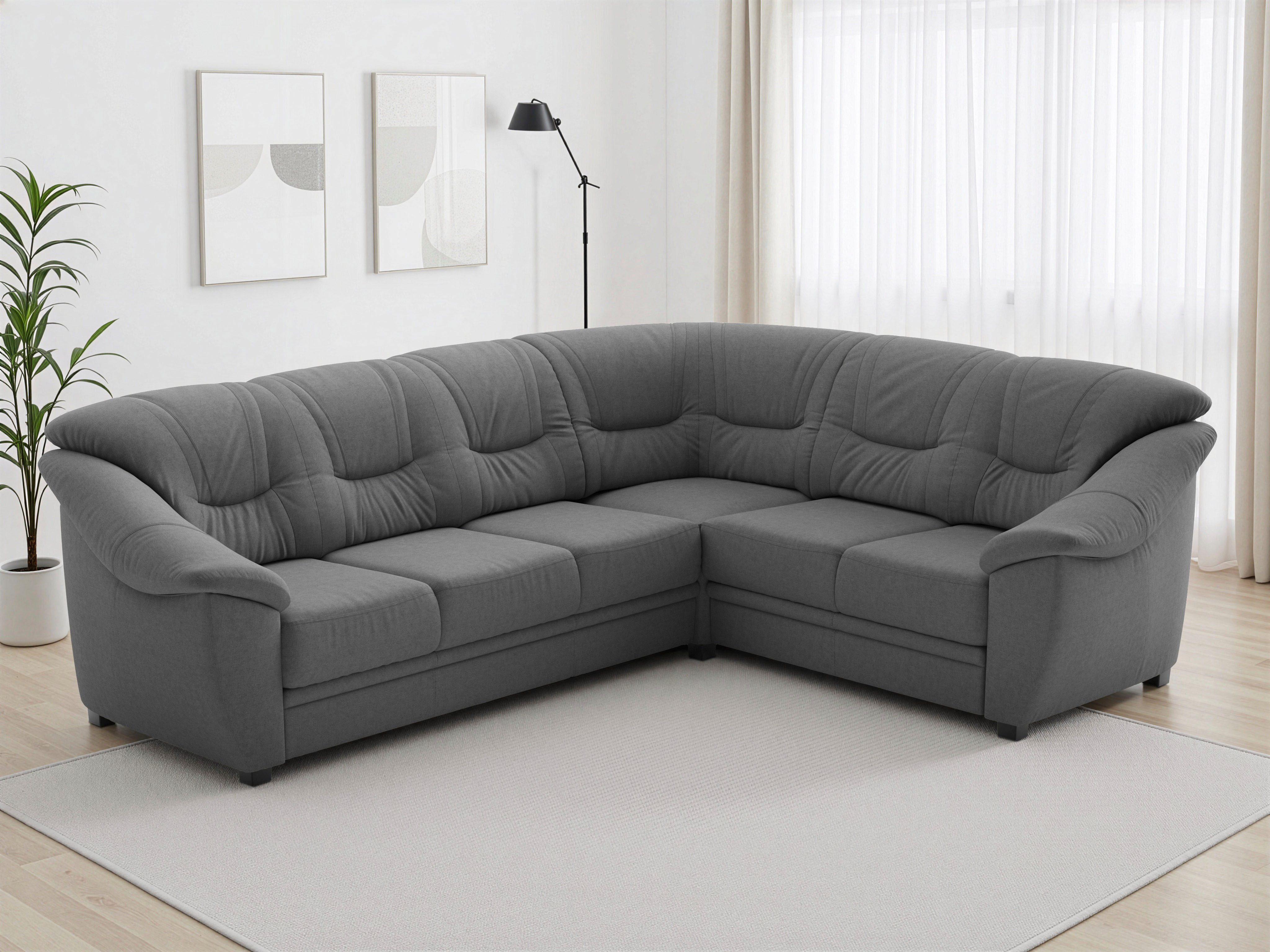 sit&more Ecksofa Savona, mit Federkern, optional mit Schlaffunktion