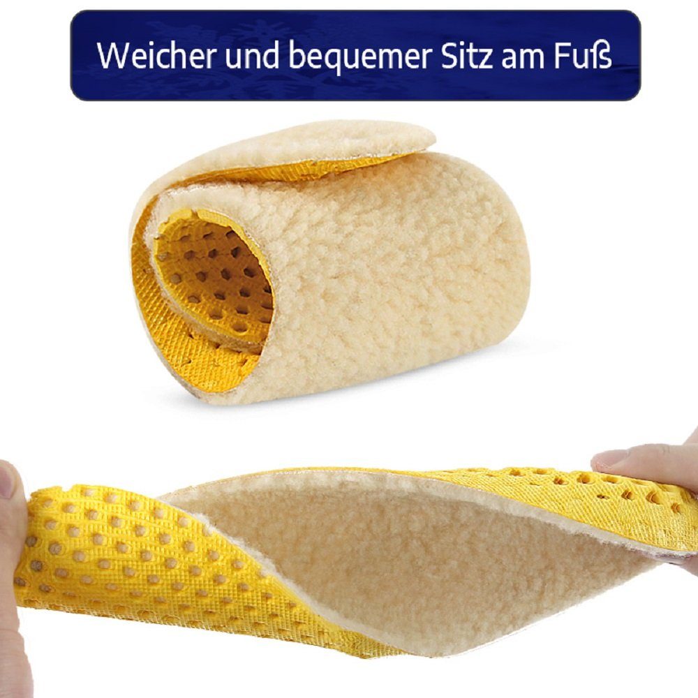 COOL-i ® Einlegesohlen, Warme Wintersport-Einlegesohlen Bequem & Atmungsaktiv,Ideal für Kälte