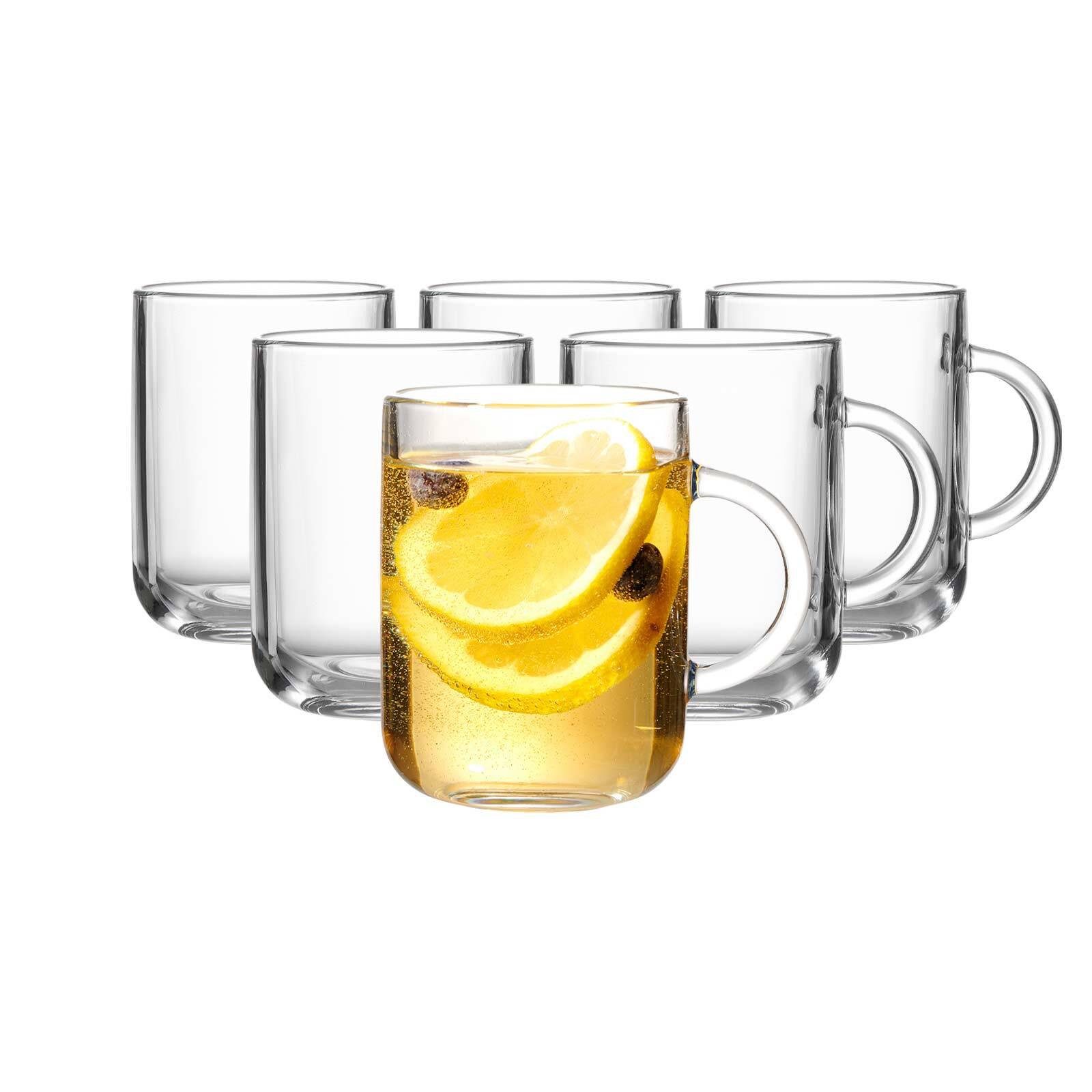 Ritzenhoff & Breker Latte-Macchiato-Glas Marco Kaffee- / Glühwein-Gläser 330 ml 6er Set, 6-tlg., Glas