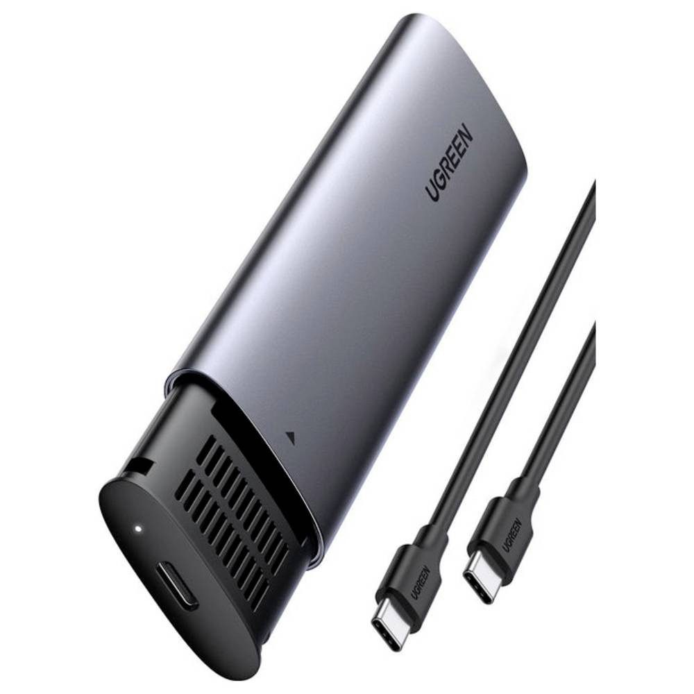UGREEN Festplatten-Gehäuse 10902 Externes Gehäuse für M.2 PCIe NVMe SSD PCIe 10902