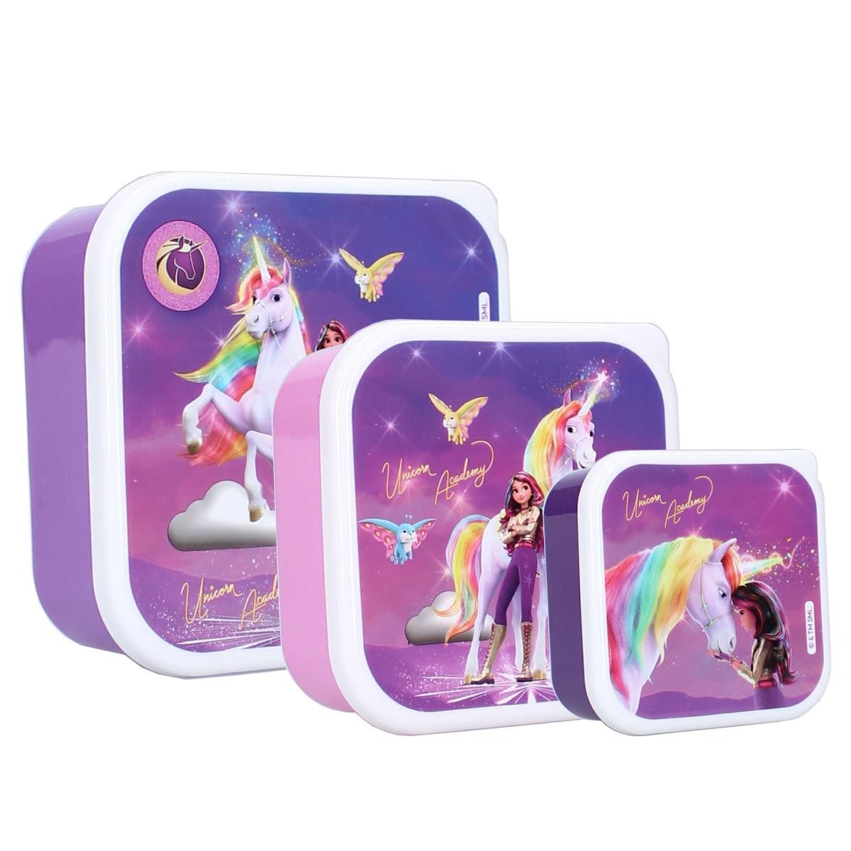 Lunchbox Snackbox 3 tlg. Brotboxen