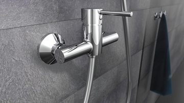 Schütte Duscharmatur Laurana Wasserhahn Bad, Mischbatterie Dusche in Chrom