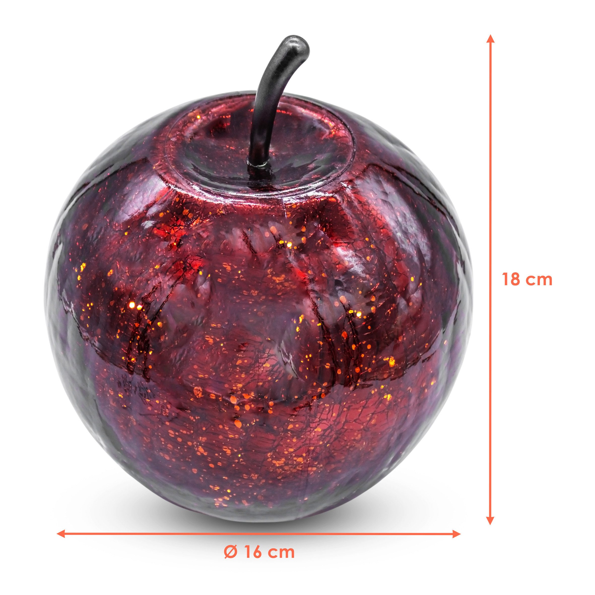 Spetebo LED Dekoobjekt, Ein-/Ausschalter, Timer, LED fest verbaut, warm wei günstig online kaufen