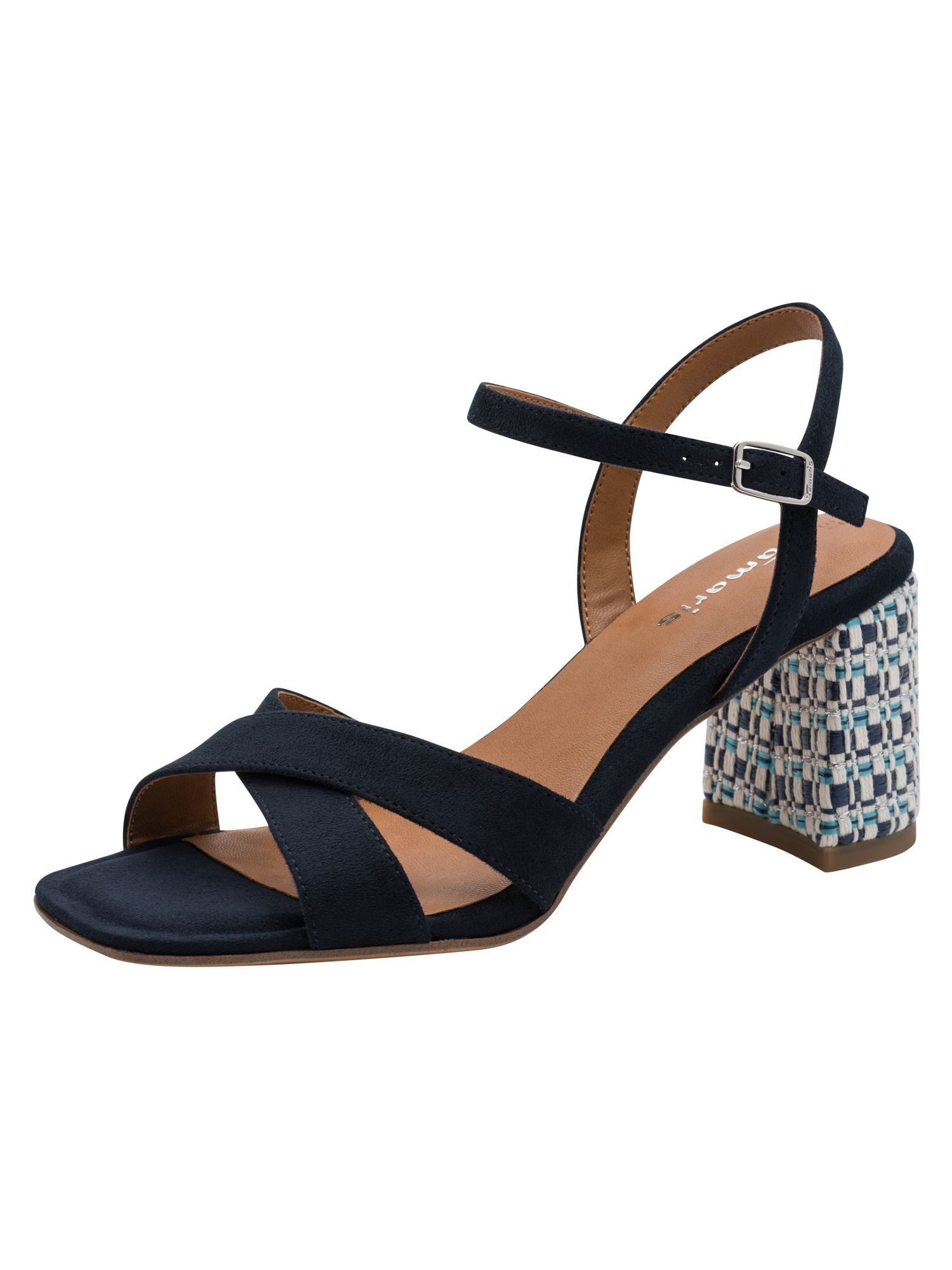 ANTIslide, TOUCH-IT, ANTIshokk mit Blockabsatz Sandalette