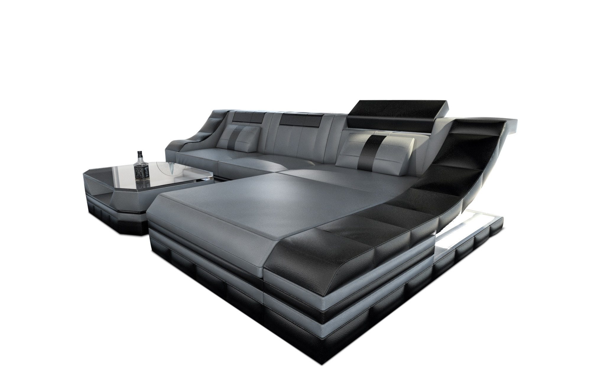 Sofa Dreams Ecksofa Ledercouch Sofa Leder günstig online kaufen