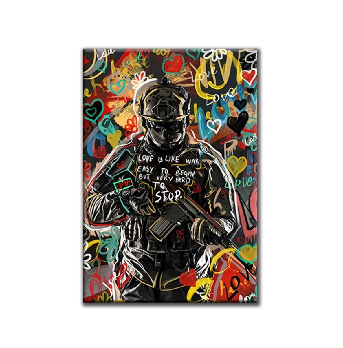 Kunstdruck (OHNE RAHMEN) Poster - Leinwand - Wandbild