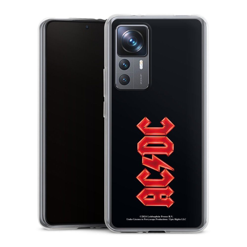 DeinDesign Handyhülle ACDC Logo Offizielles Lizenzprodukt ACDC Logo Large, Xiaomi 12T 5G Silikon Hülle Bumper Case Handy Schutzhülle