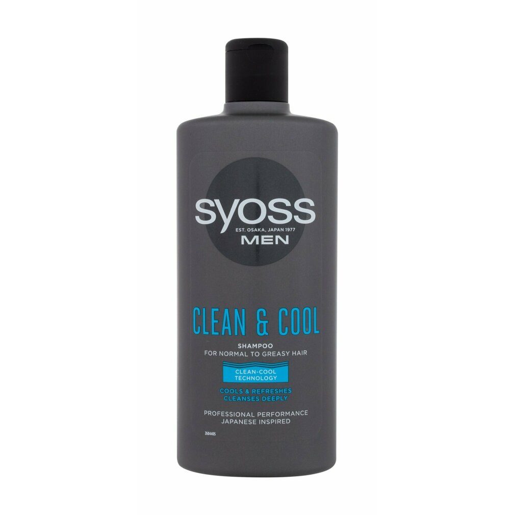 Haarshampoo Men Clean & Cool Shampoo für normales bis fettiges Haar 440ml