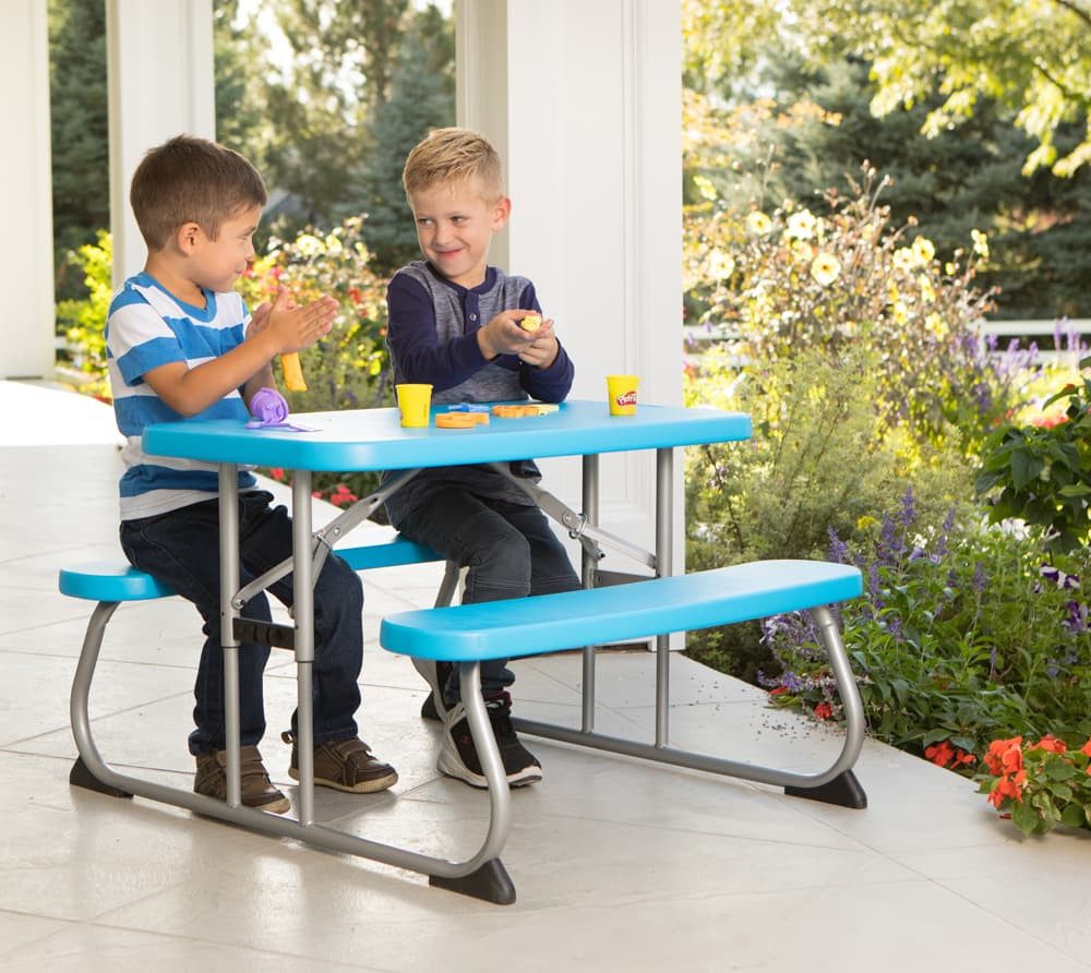 Lifetime Campingtisch (1-St), für Kinder von 3-8 Jahren, UV-beständig, klappbar, LxBxH 90x83x53cm