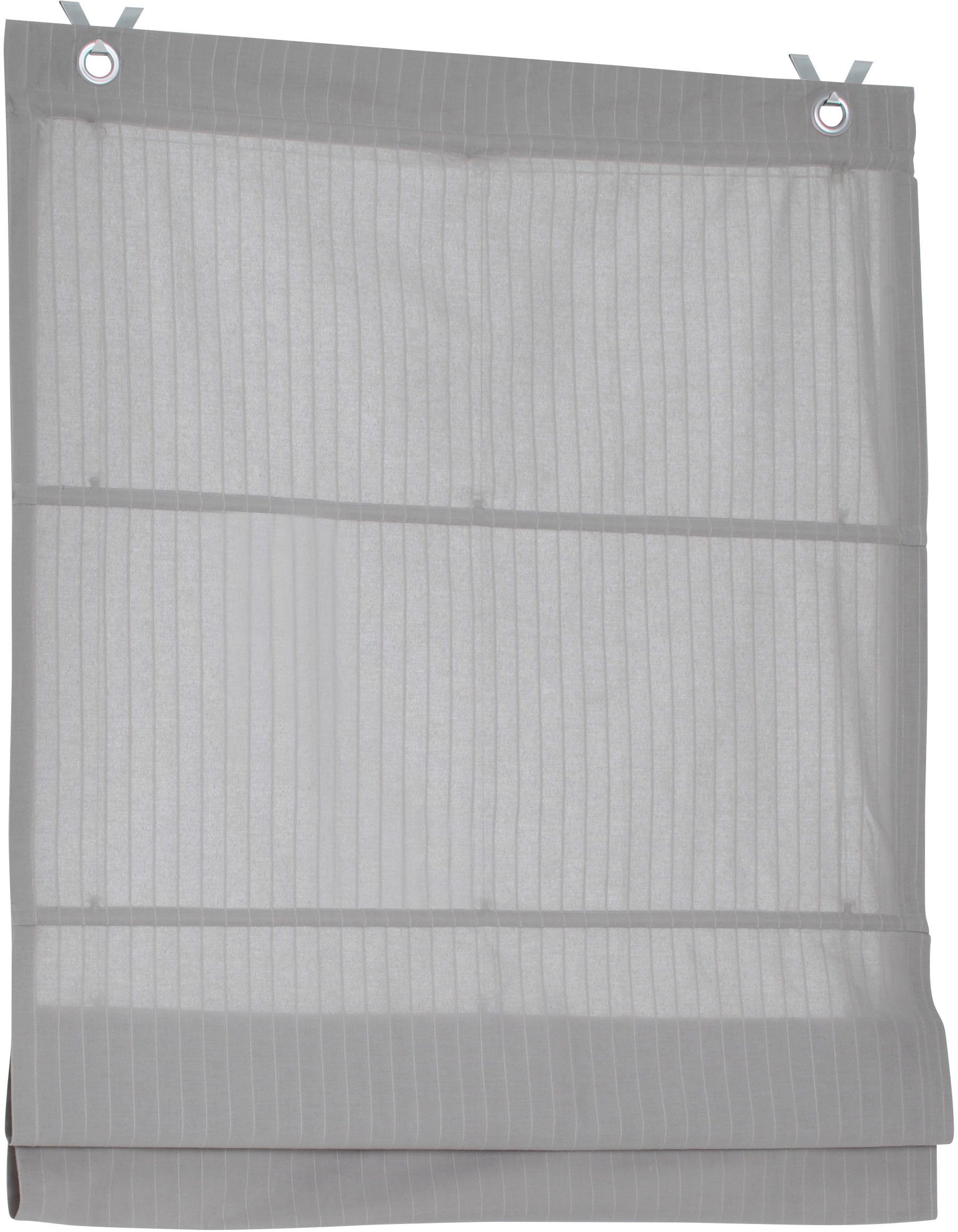 Kutti Raffrollo Verlock, mit Hakenaufhängung, ohne Bohren, blickdicht, Baum günstig online kaufen