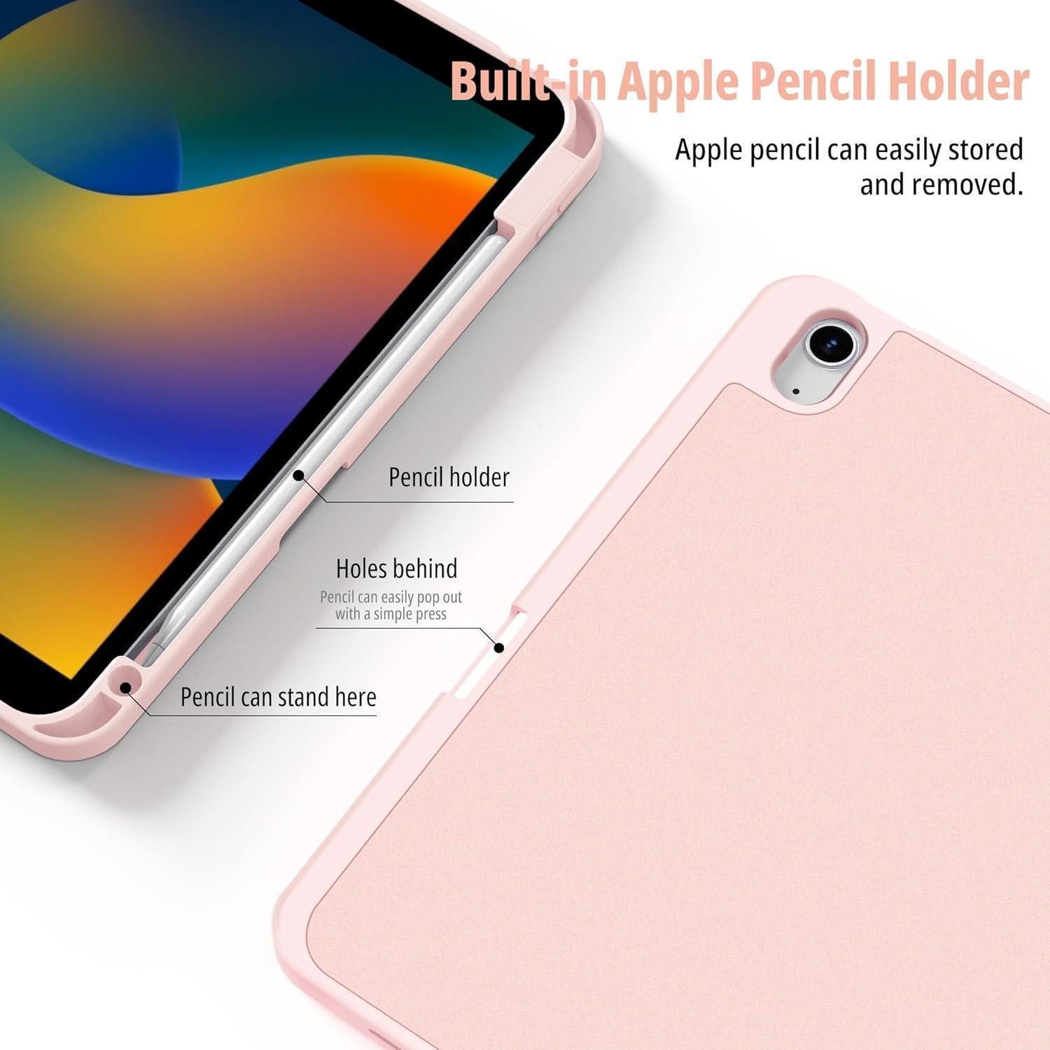 LuxusKollektion Tablet-Hülle Hülle iPad 11 A16 2025 Stifthalter TPU Schlaf Wachen Roségold