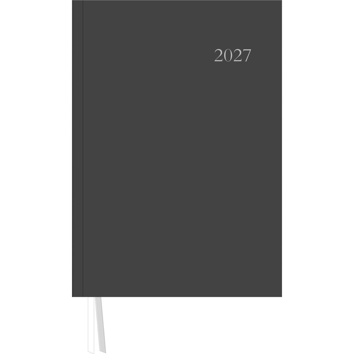 ZETTLER Buchkalender Terminbuch 886 21x29,7cm 1 Tag/1 Seite anthrazit 2027