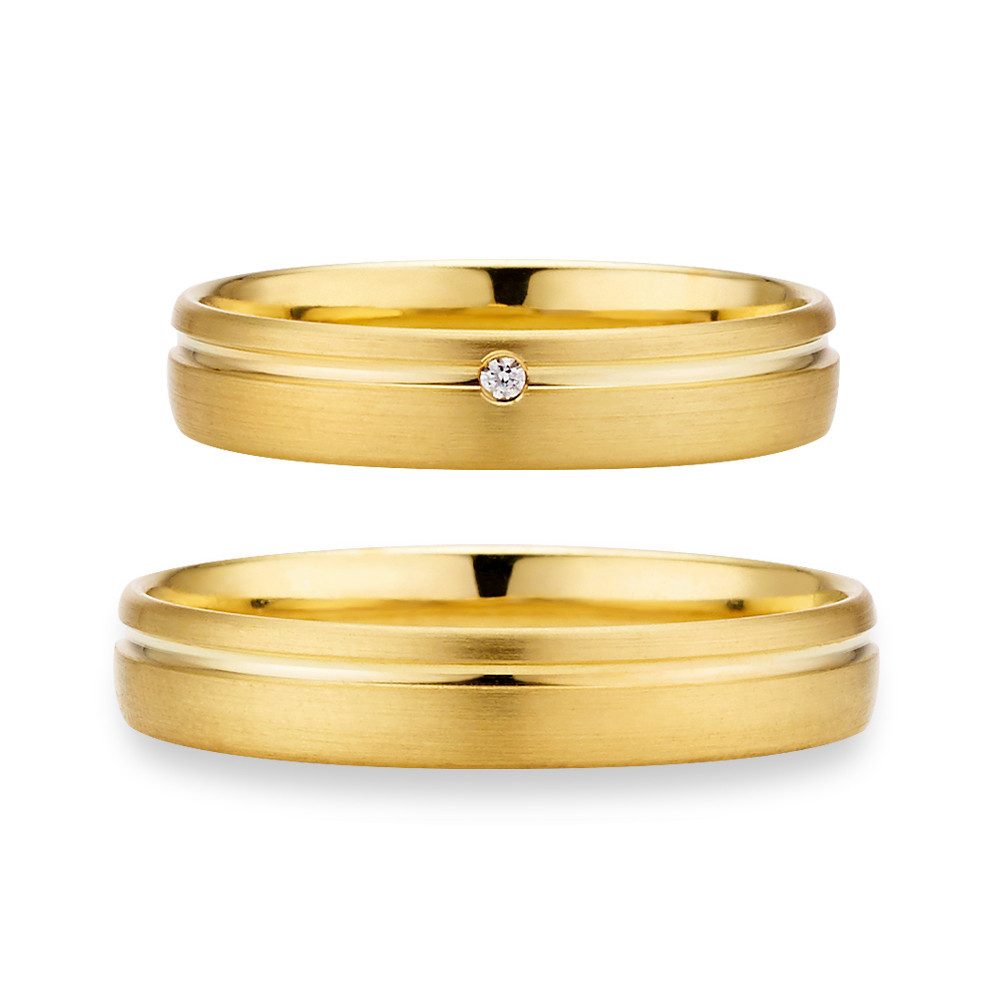 Phönix Trauring Schmuck Partnerring Ehering Verlobungsring Freundschaftsring, Made in Germany - wahlweise mit oder ohne Brillant