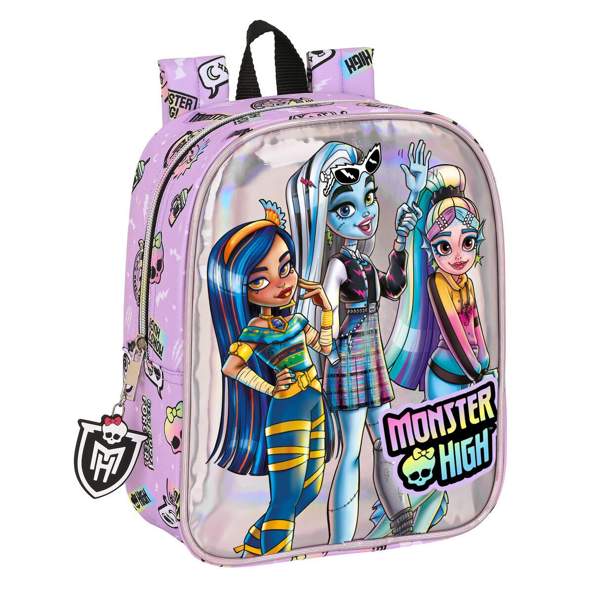 Monster High Kinderrucksack Rucksack Kinderrucksack Freizeitrucksack Monster High Best boos Lila 2