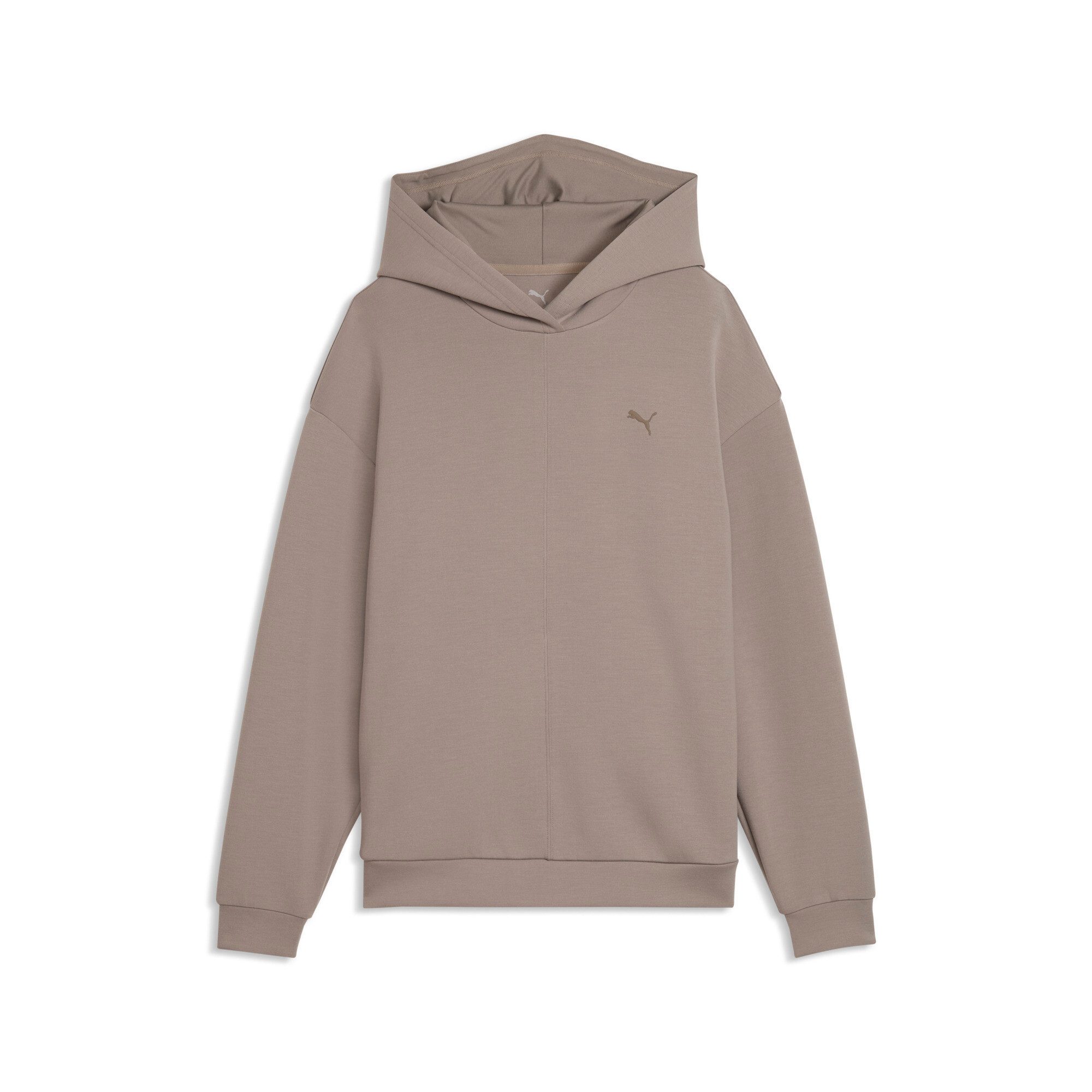 PUMA Kapuzensweatshirt W CLOUDSPUN HOODIE MOUSE GRAY