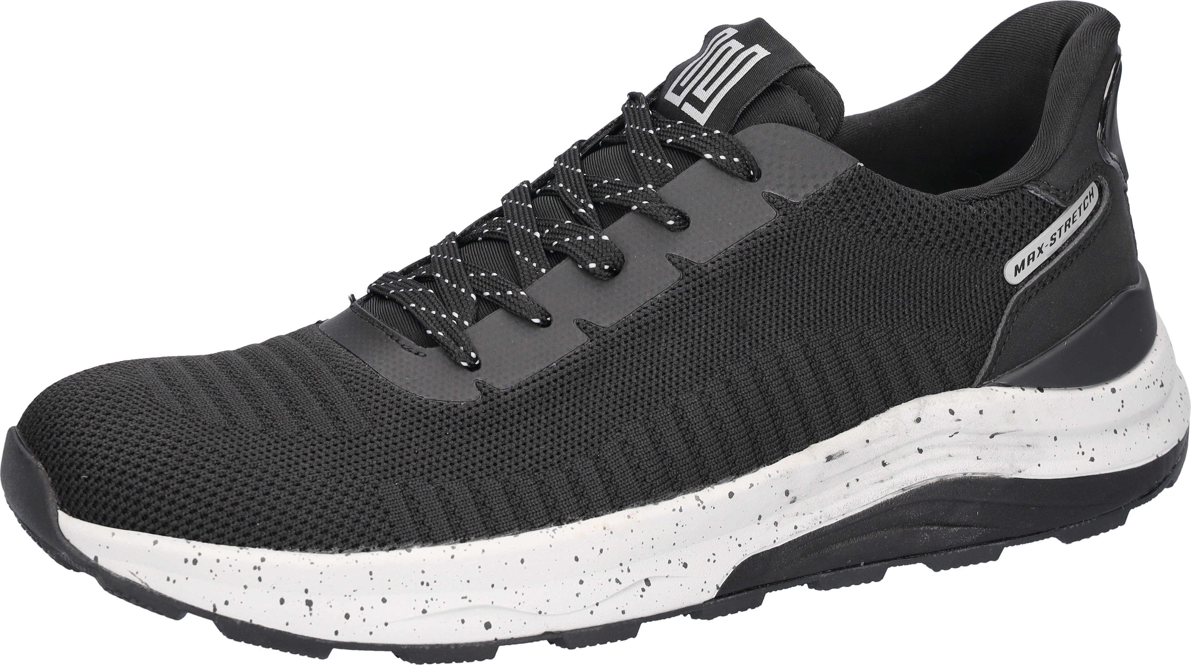 Waldläufer H-CARL Sneaker Freizeitschuh, Halbschuh, Schnürschuh in veganer Verarbeitung, H-Weite