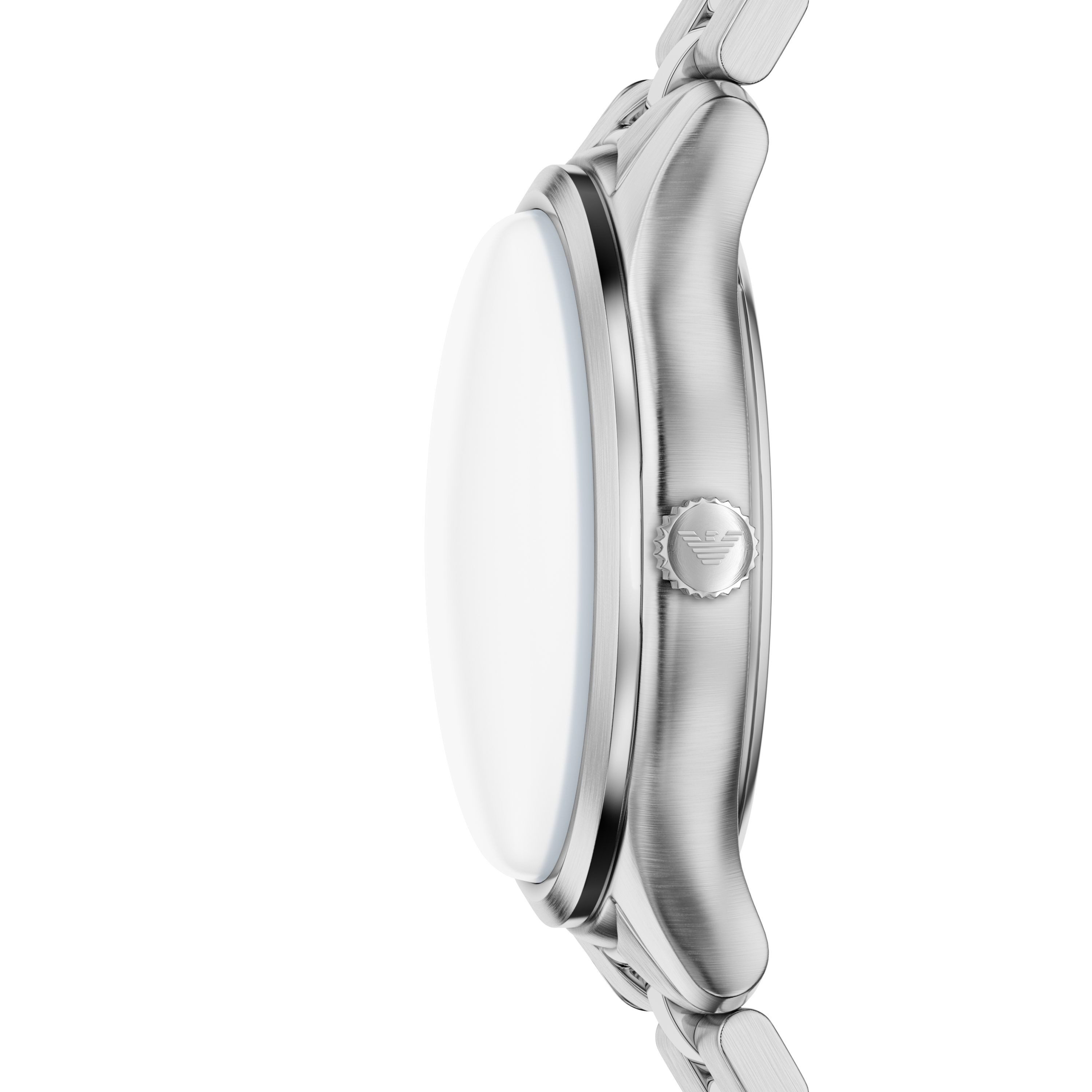 Emporio Armani Quarzuhr AR11748, Armbanduhr, Herrenuhr, Edelstahlarmband, analog, Tag