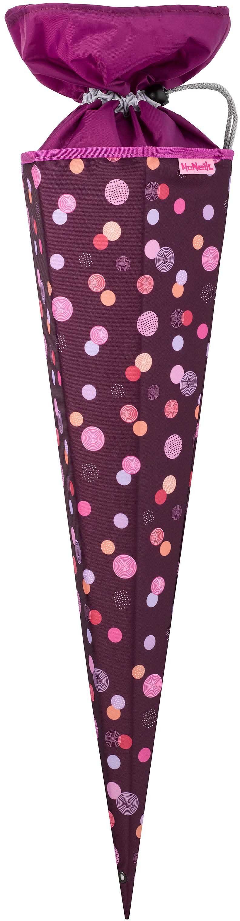 McNeill Schultüte Polly – Für Den Ersten Schultag, 90cm Hoch, Polyester, Mit Zugband