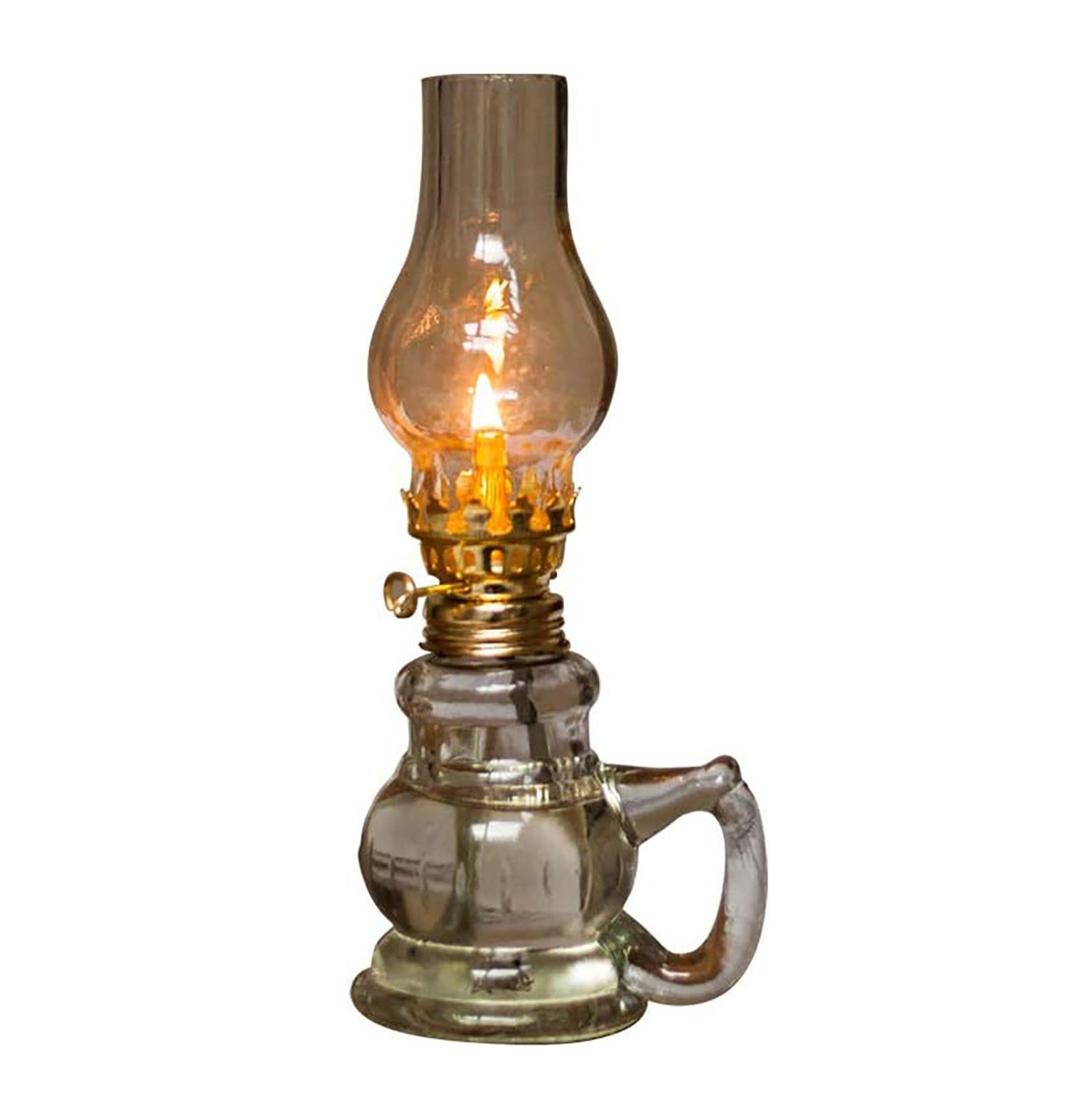 WJHYB Windlicht »Petroleumlampe,Retro Nostalgie Sturmlaterne,Einfache Glas  Handwerk«, Lampen-Notbeleuchtung für Hauptbeleuchtungs-Dekoration