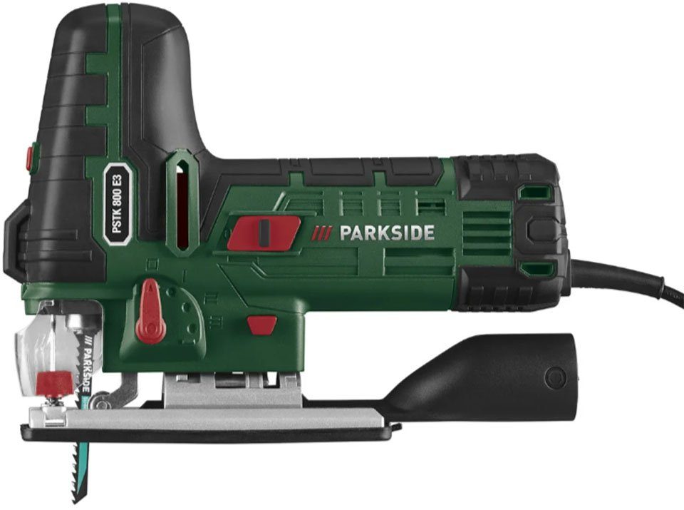 Parkside Pendelhubstichsäge Laserführung, 800, mit elektrisch 800W Stichsäge PSTK