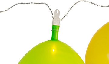 Latupo LED-Lichterkette Plaights, 10-flammig, mit Luftballons Innen Außen Deko Garten Outdoor Biergarten Licht