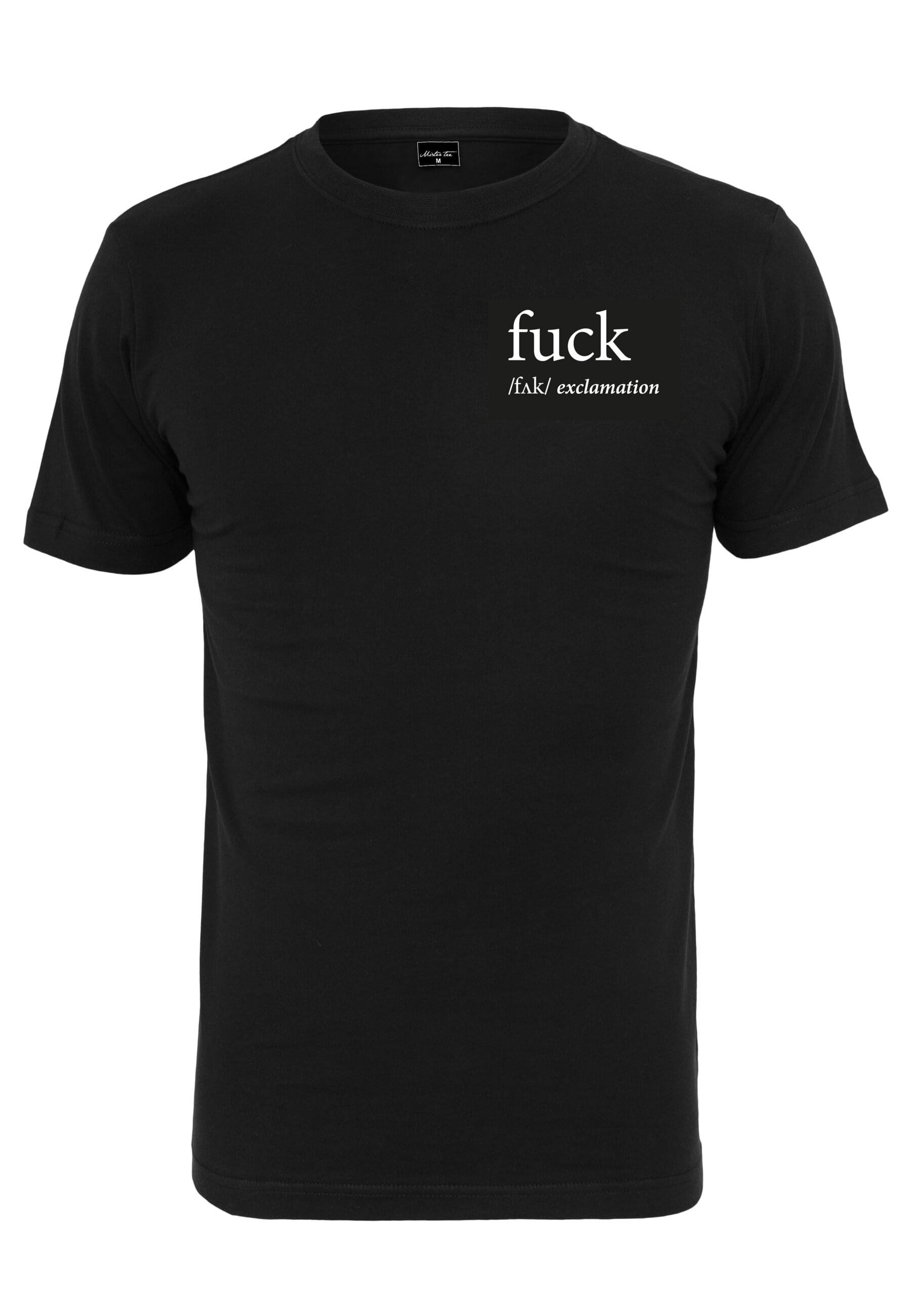 MisterTee T-Shirt MisterTee Herren FCK Tee günstig online kaufen