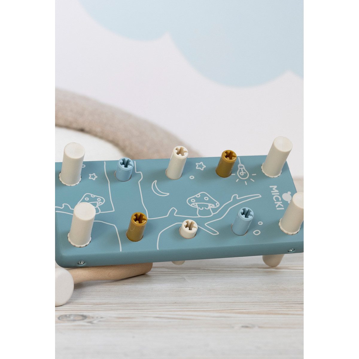 Micki Klopfbank Drache Unisex Kinder