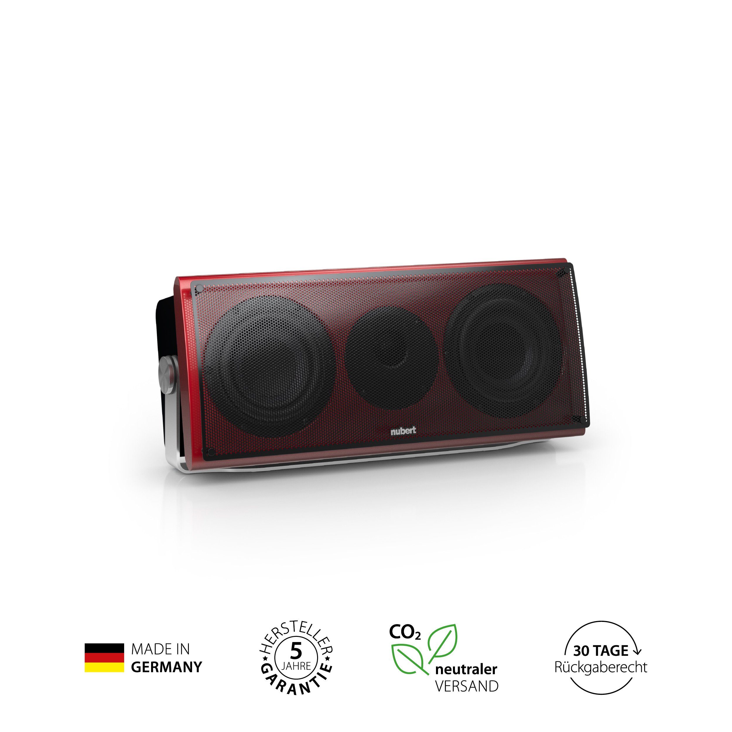 (280 W) Nubert Surround-Lautsprecher 50 Rubinrot nuVero