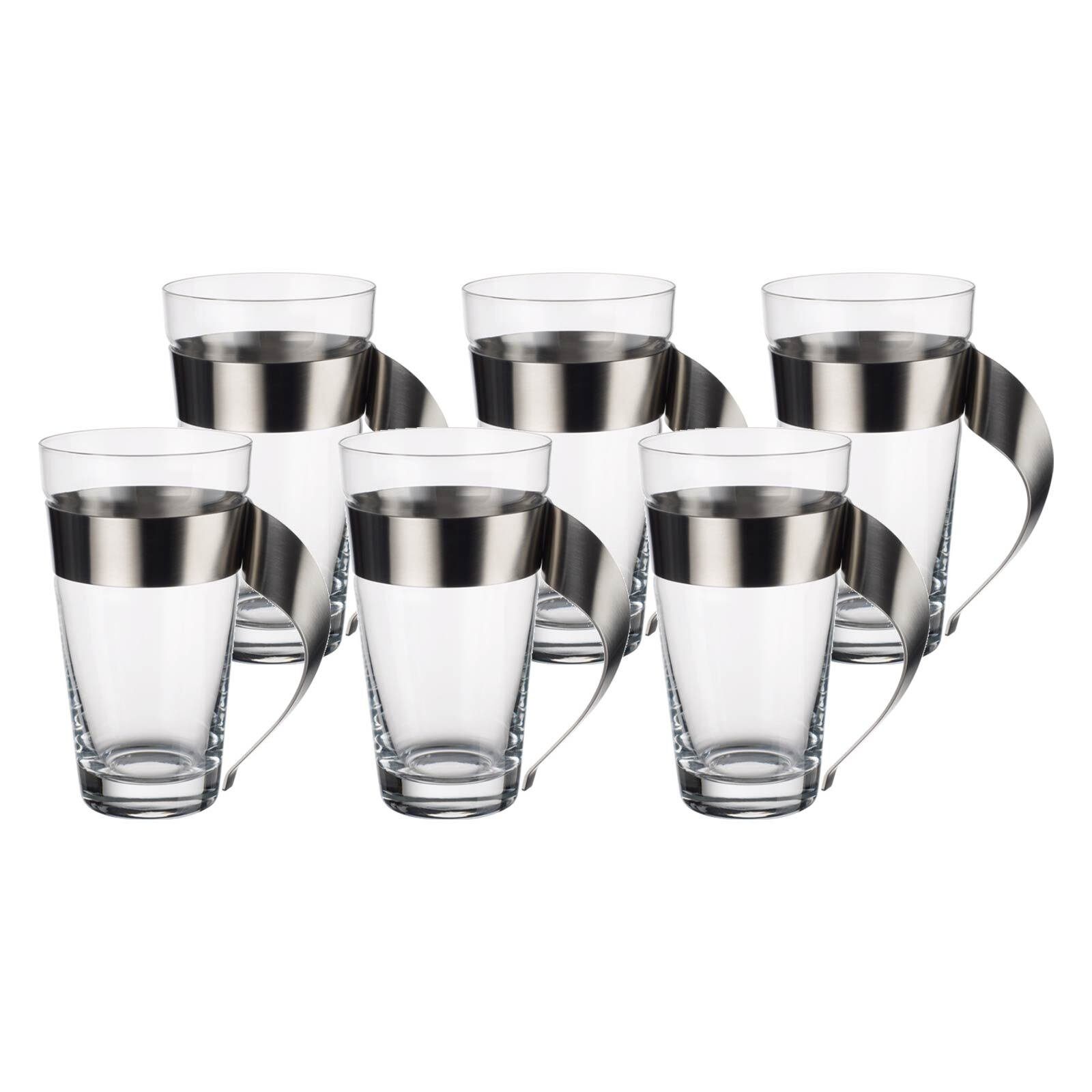 Villeroy & Boch Latte-Macchiato-Glas NewWave Latte Macchiato-Gläser 500 ml  6er Set, Glas
