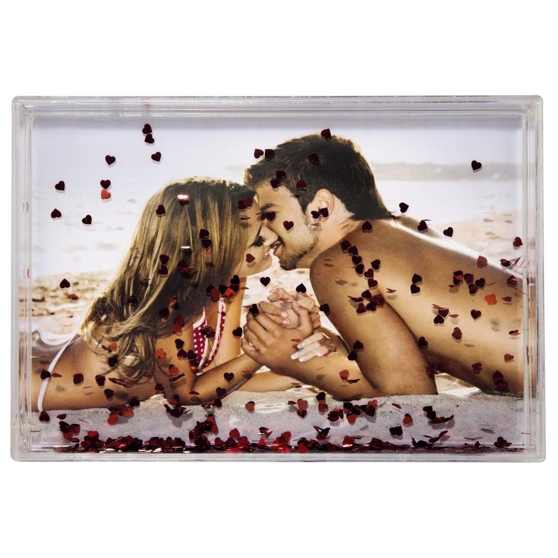 Hama Bilderrahmen Hama cm 10 "Amore", 15 x Acryl-Rahmen