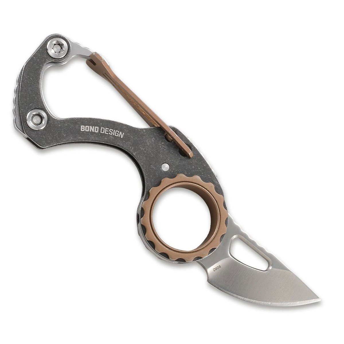 CRKT Taschenmesser Compano Karabinerhaken-Taschenmesser