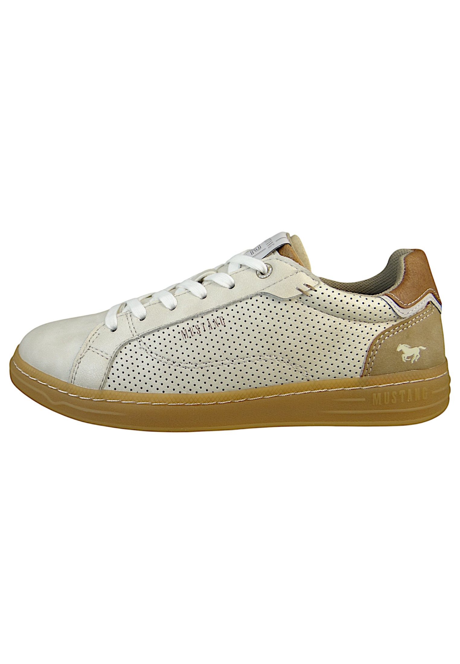 Mustang Shoes 4204303 243 ivory Sneaker