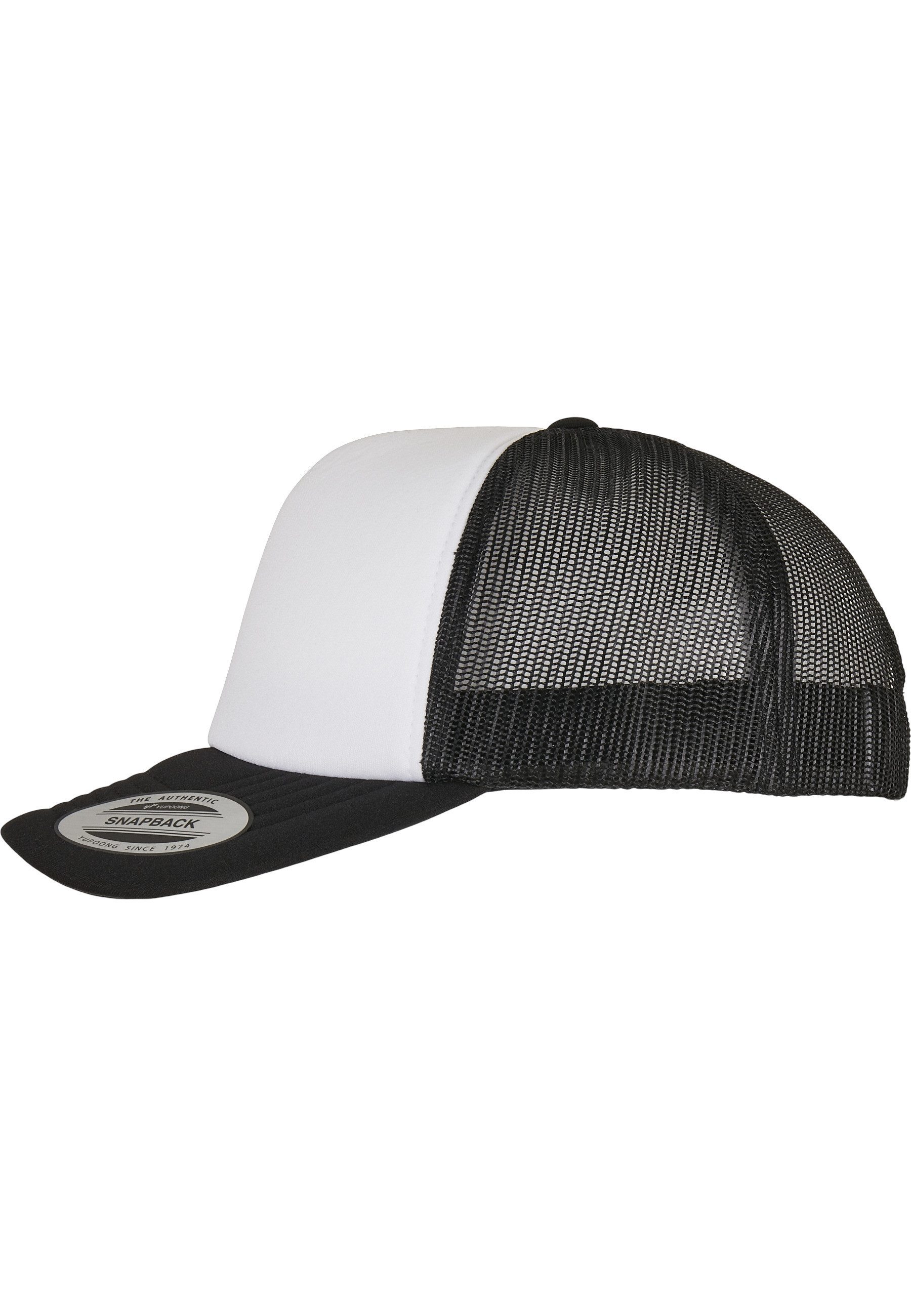 Flexfit Flex Cap Flexfit Accessoires YP Curved Foam Trucker Cap – White Front