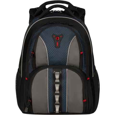 Wenger Laptoprucksack Cobalt, grau/blau, für Laptops bis 16 Zoll