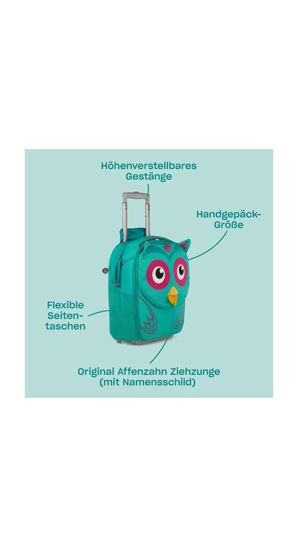 Affenzahn Kinderkoffer Kinderkoffer, 2 Rollen, Handgepäck