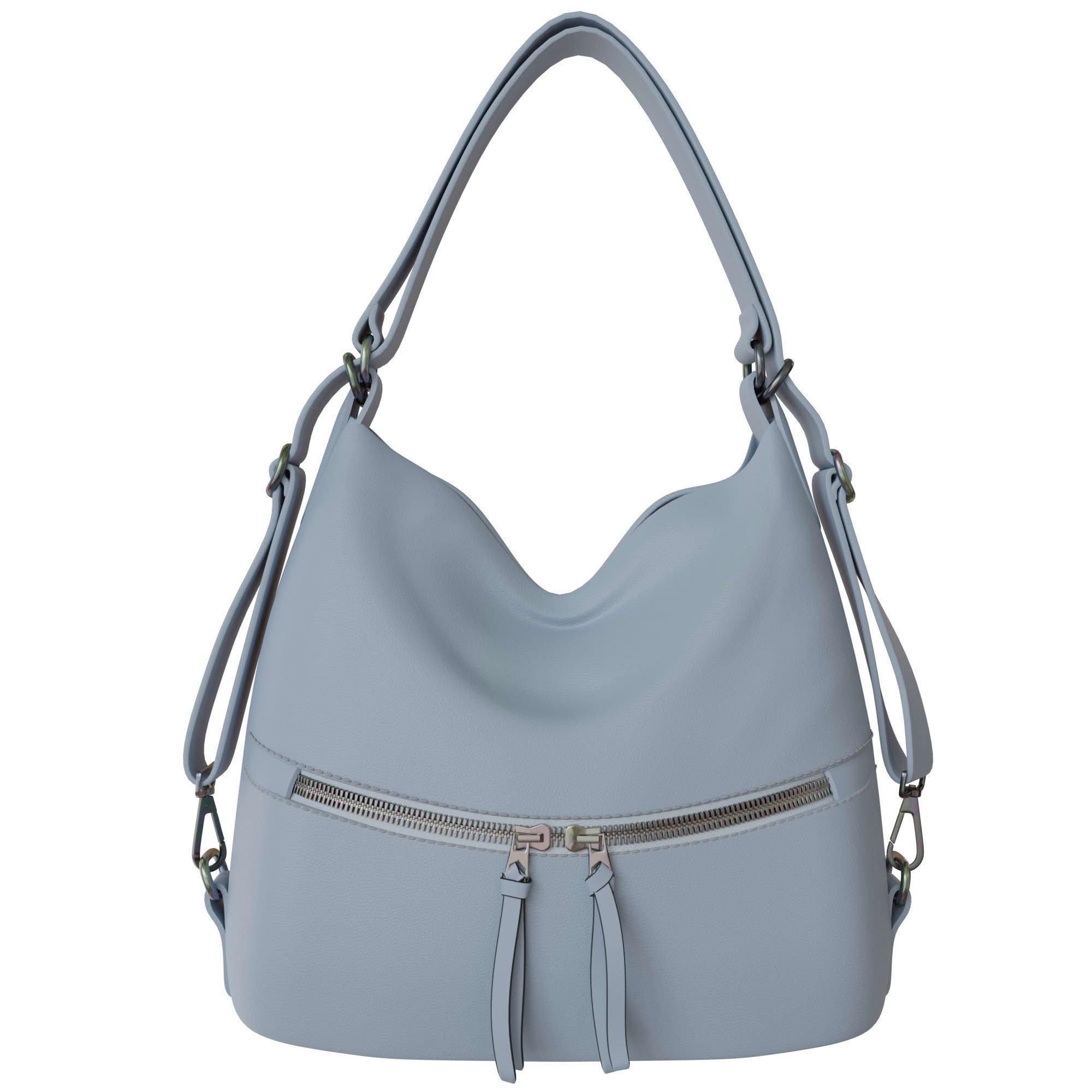 KMISSO Umhängetasche Damen Vegane Сумки для покупок Tasche Hobo Bag Umhänge Tasche Veganes Leder 3065 (1-tlg), im eleganten Look