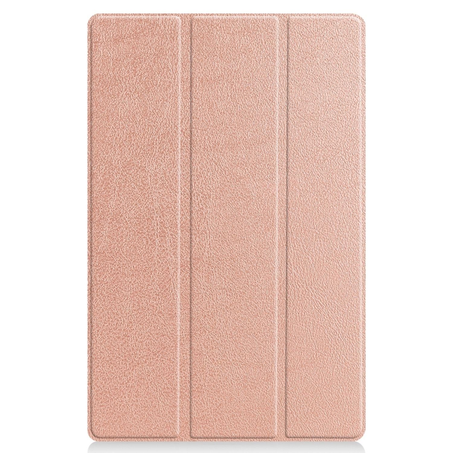 König Design Tablet-Hülle Lenovo Tab P11 Pro, Schutzhülle für Lenovo Tab P11 Pro Schutztasche Wallet Cover 360 Case Etuis Rose Gold