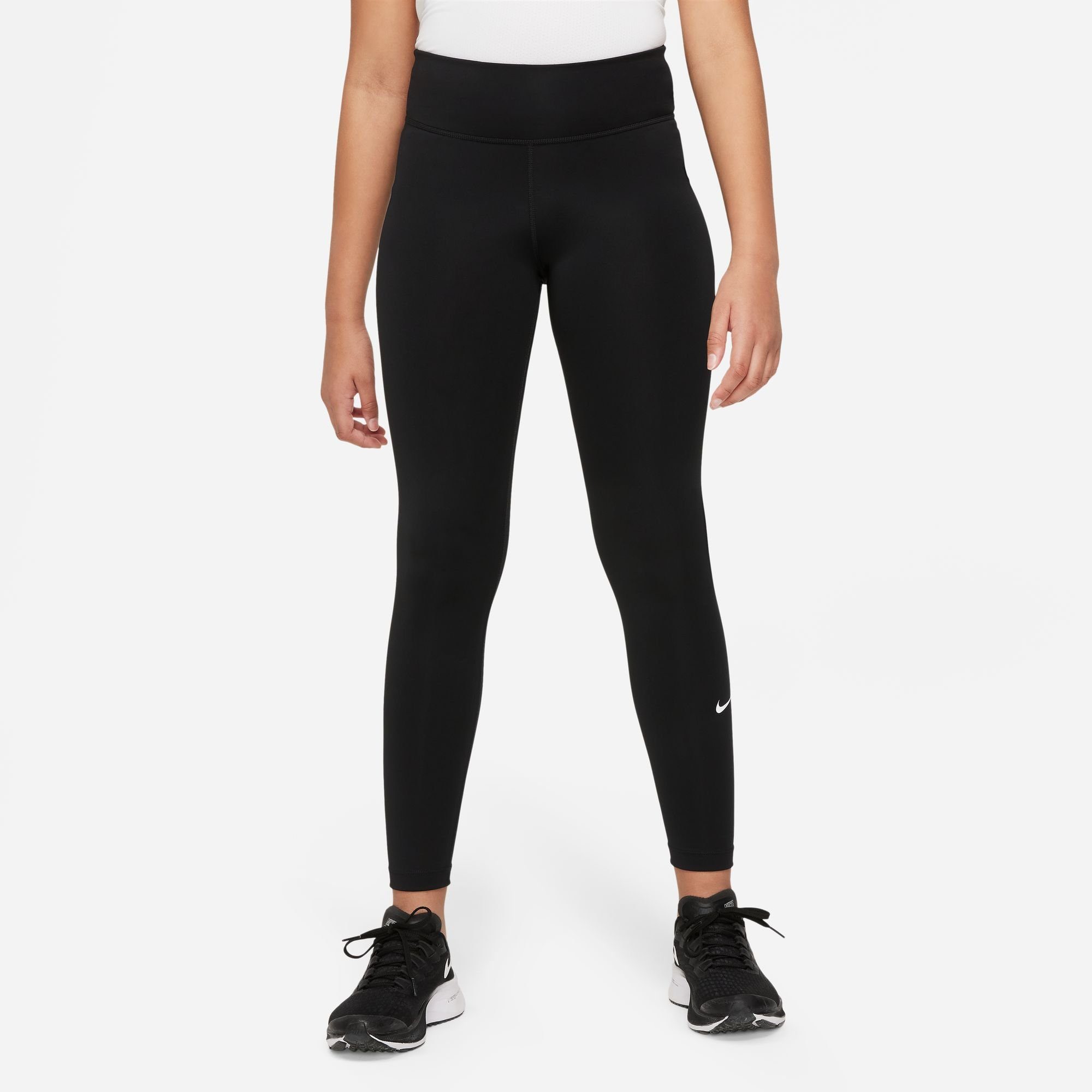 Trainingstights DRI-FIT ONE BIG KIDS' (GIRLS) LEGGINGS