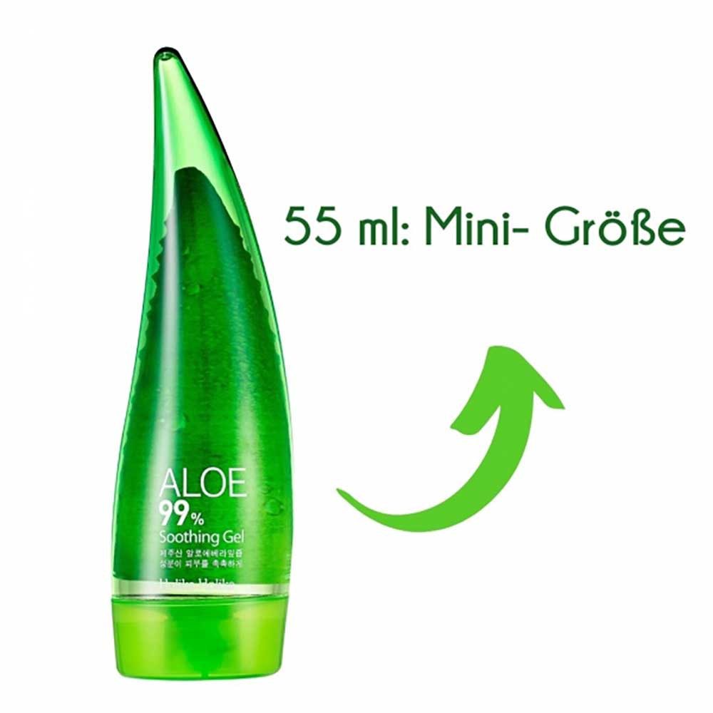 Holika Holika Hautpflegegel Holika Holika, Aloe 99% Soothing Gel - Mini-Edition - 55 ml