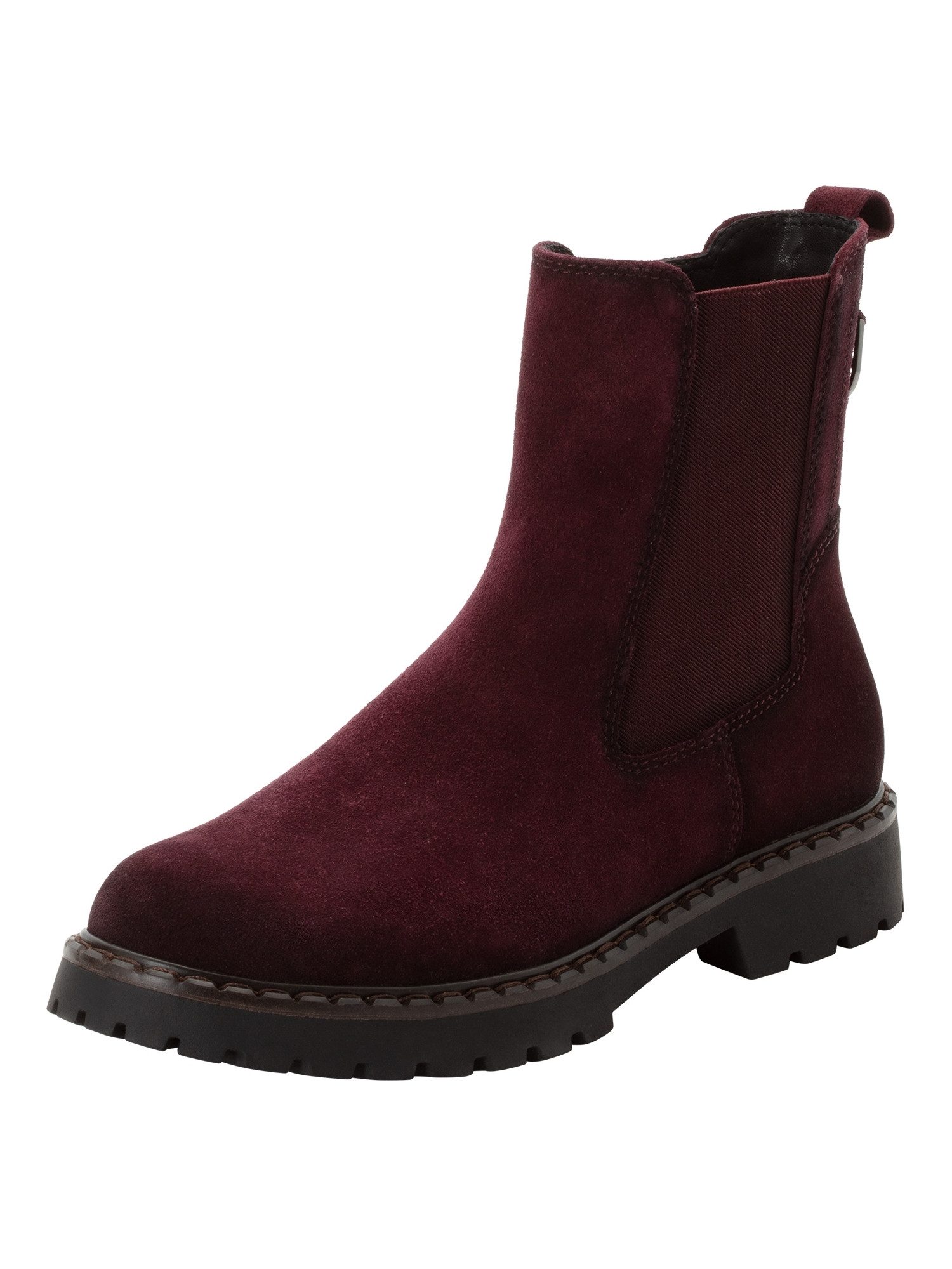 Tamaris TOUCH-IT aus Leder kein Absatz 1-25449-47 Chelseaboots TOUCH-IT